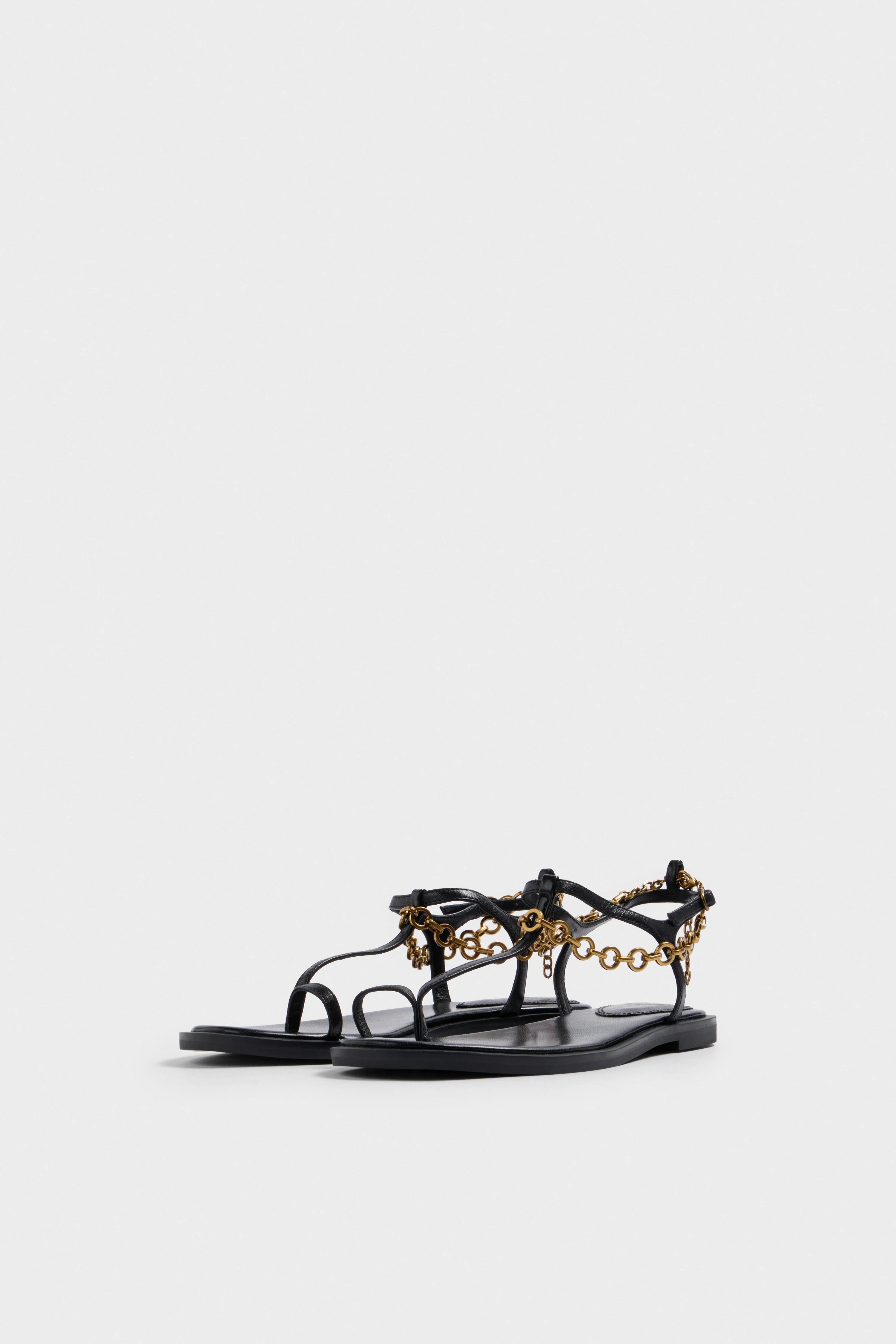 SHEEP LEATHER SANDALS - Image 5