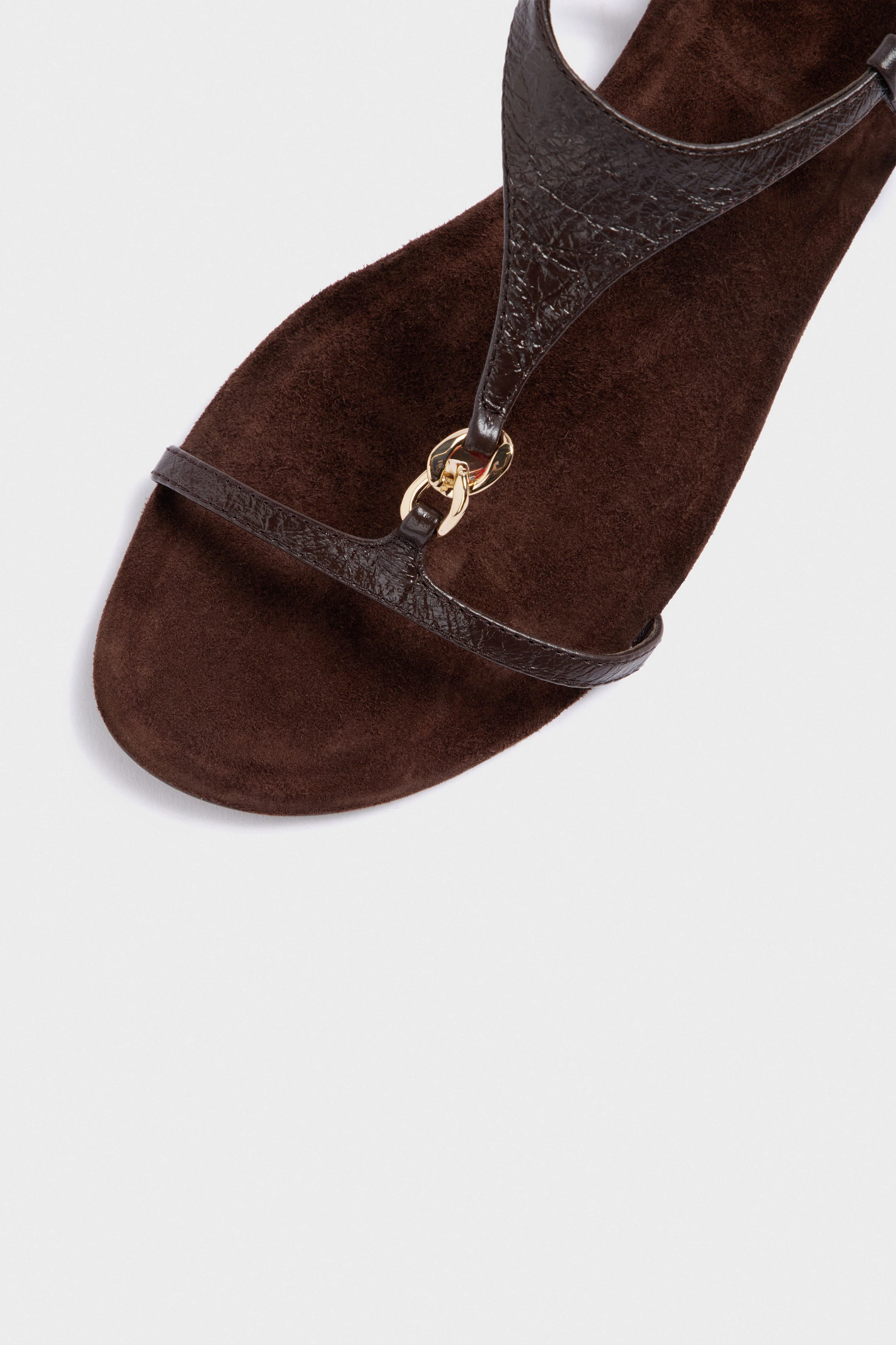 SHEEP LEATHER SANDALS - Image 5