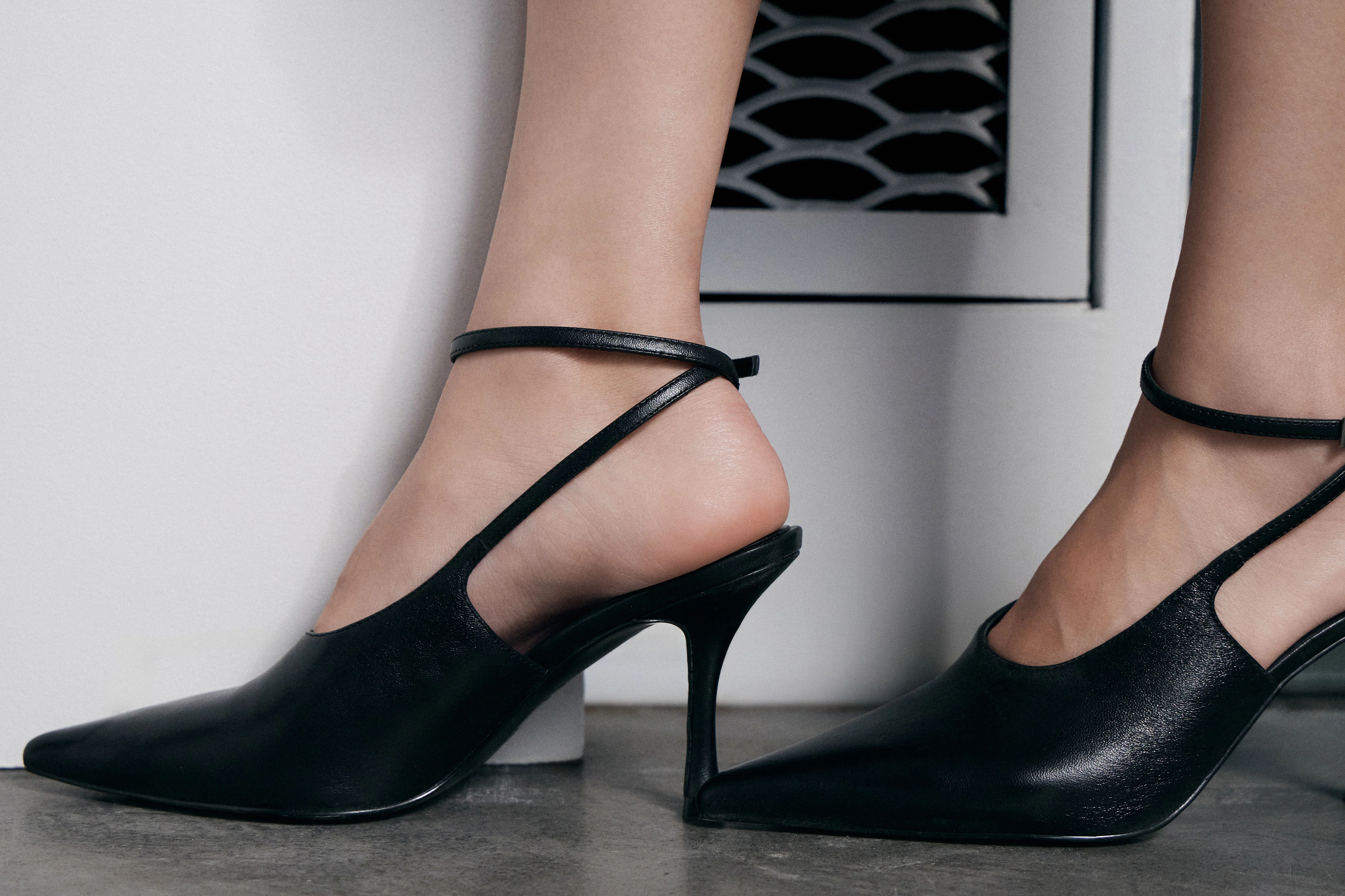 SHEEP LEATHER SLINGBACKS - Image 3