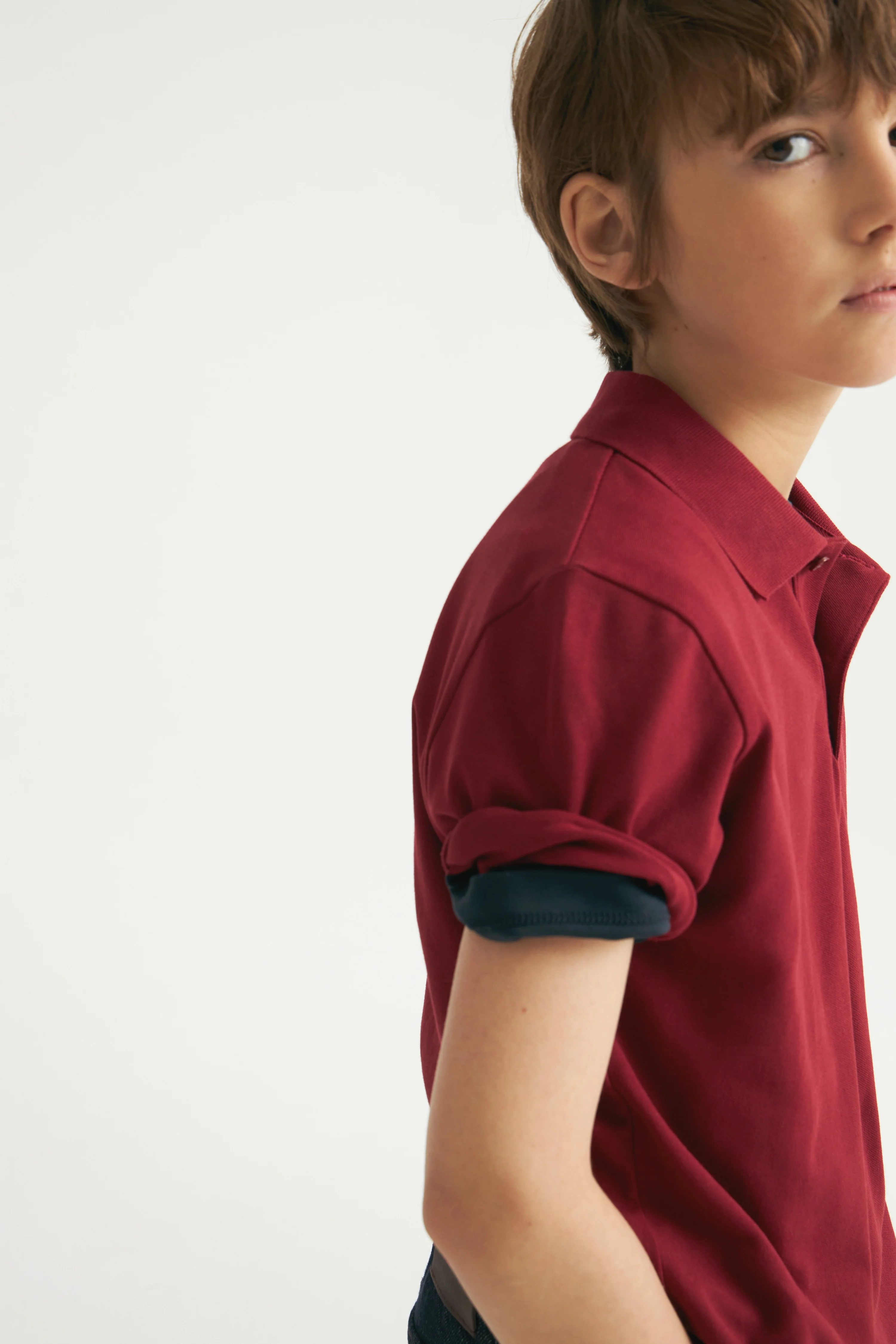 SHORT SLEEVE POLO SHIRT - Image 3