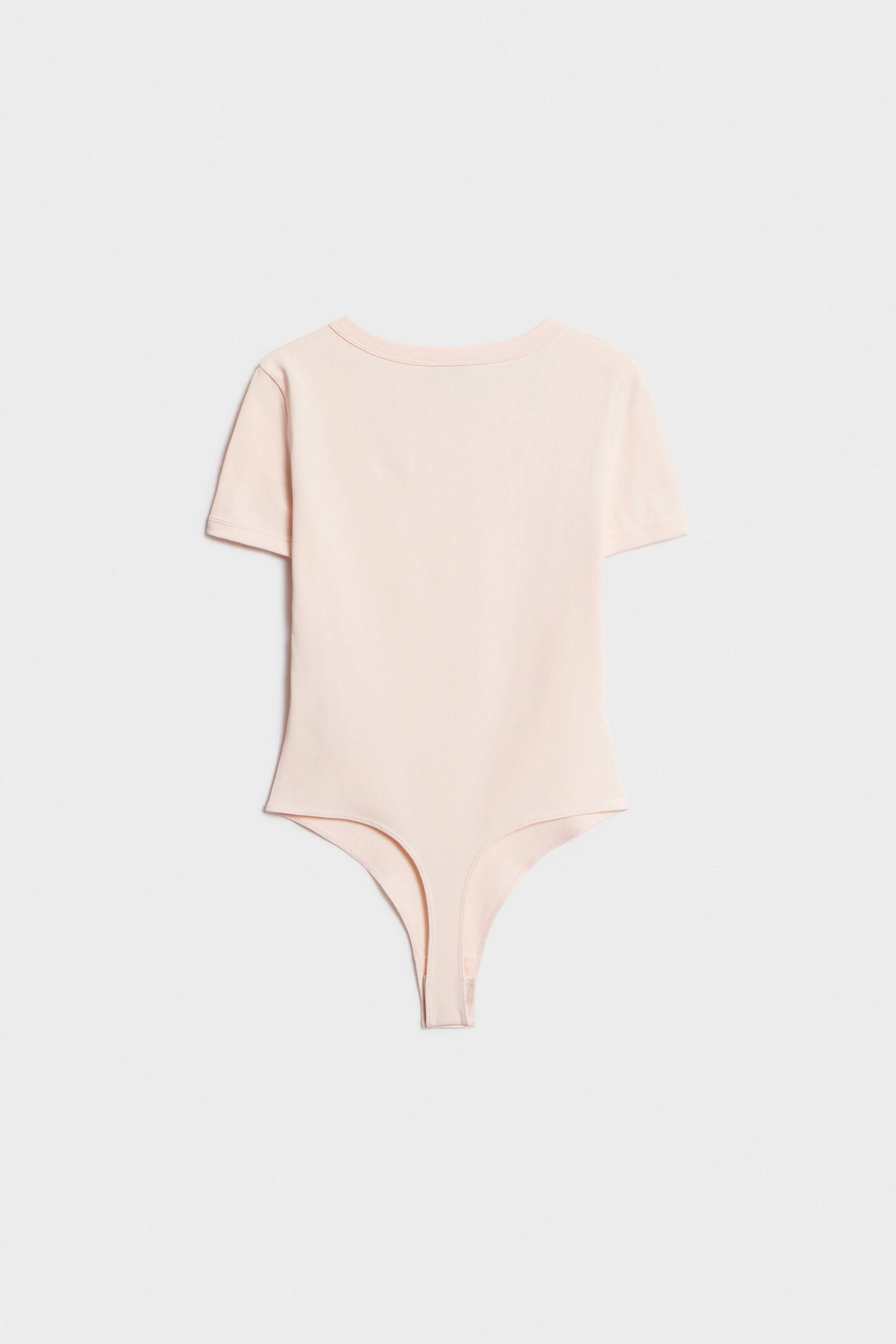 SHORT-SLEEVED COTTON BODYSUIT - Image 5
