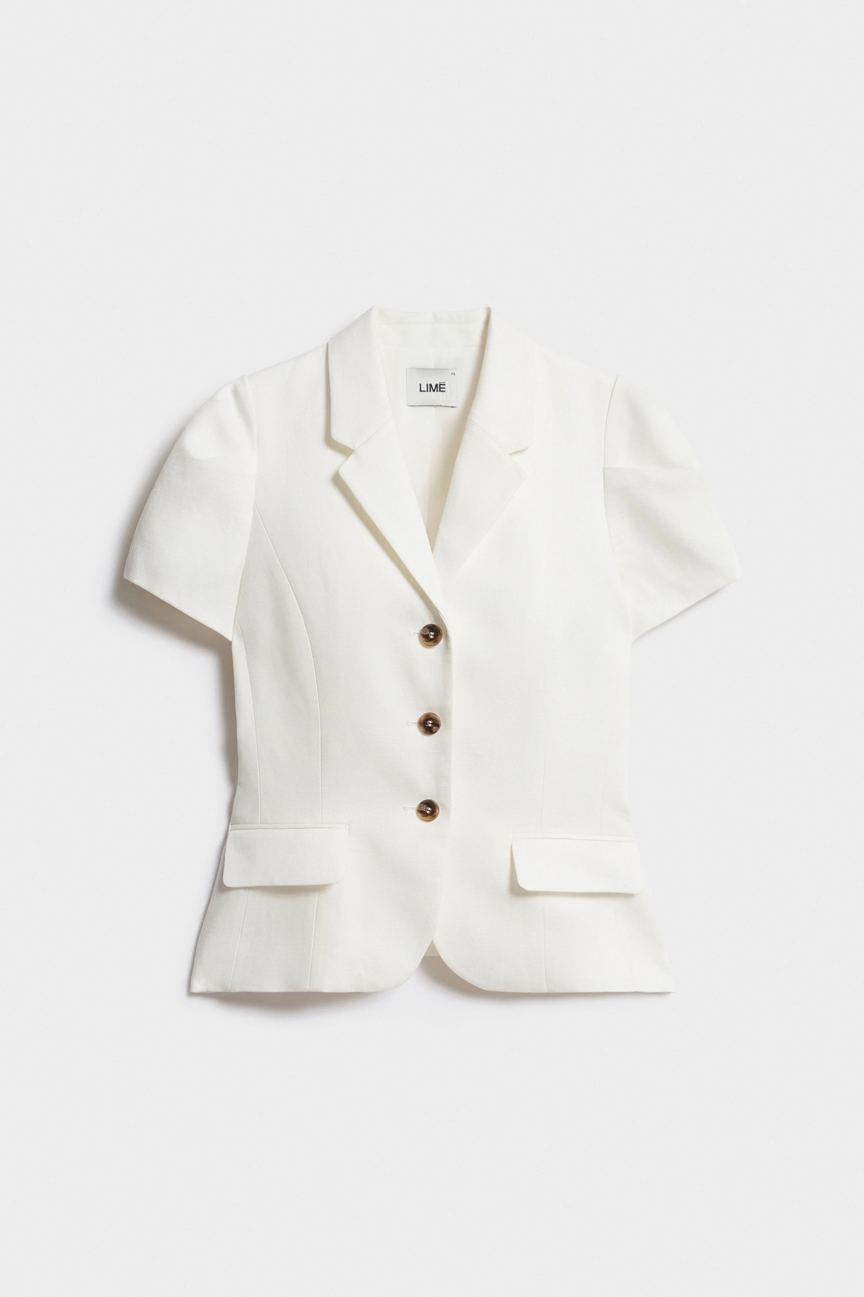 SHORT-SLEEVED LYOCELL-LINEN BLAZER - Image 5