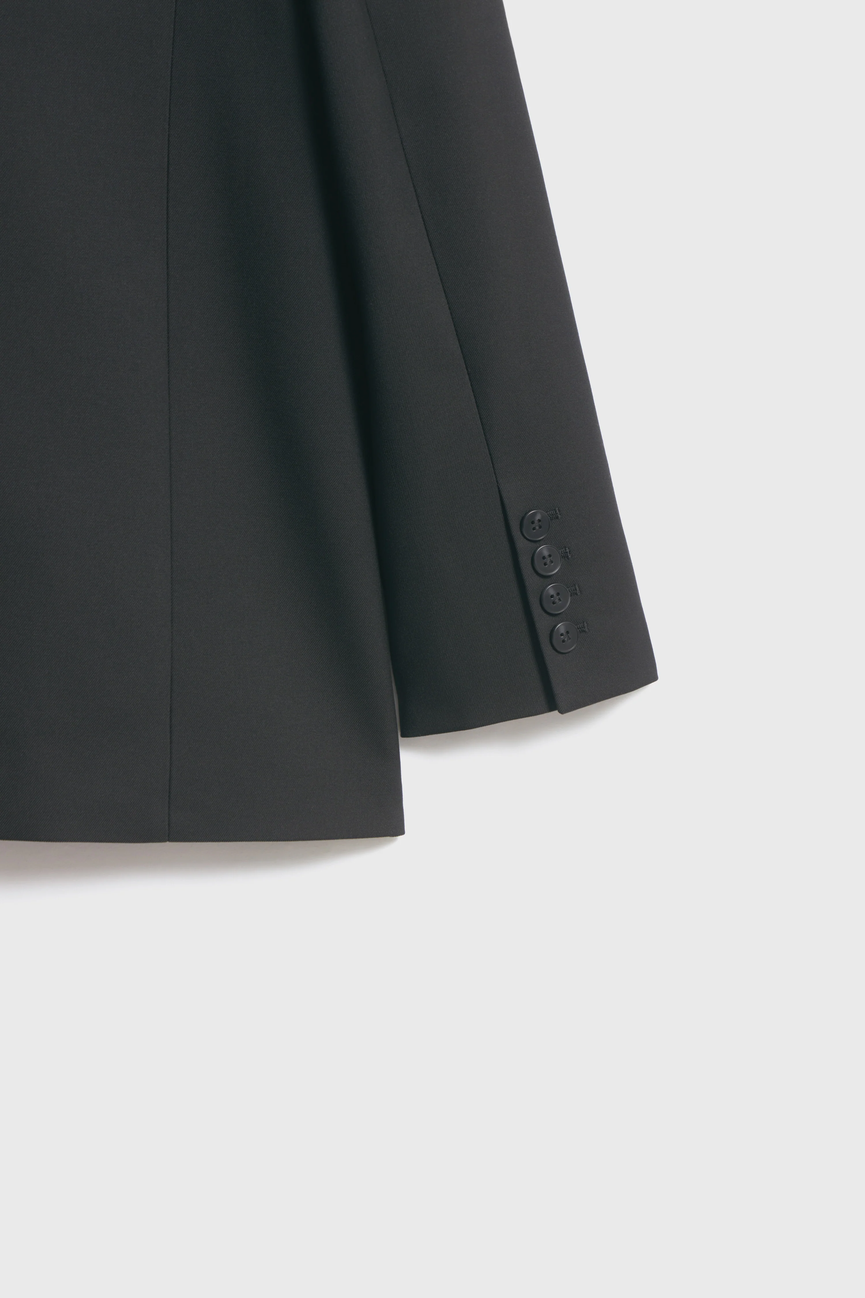 SINGLE-BREASTED VISCOSE BLEND BLAZER - Image 10