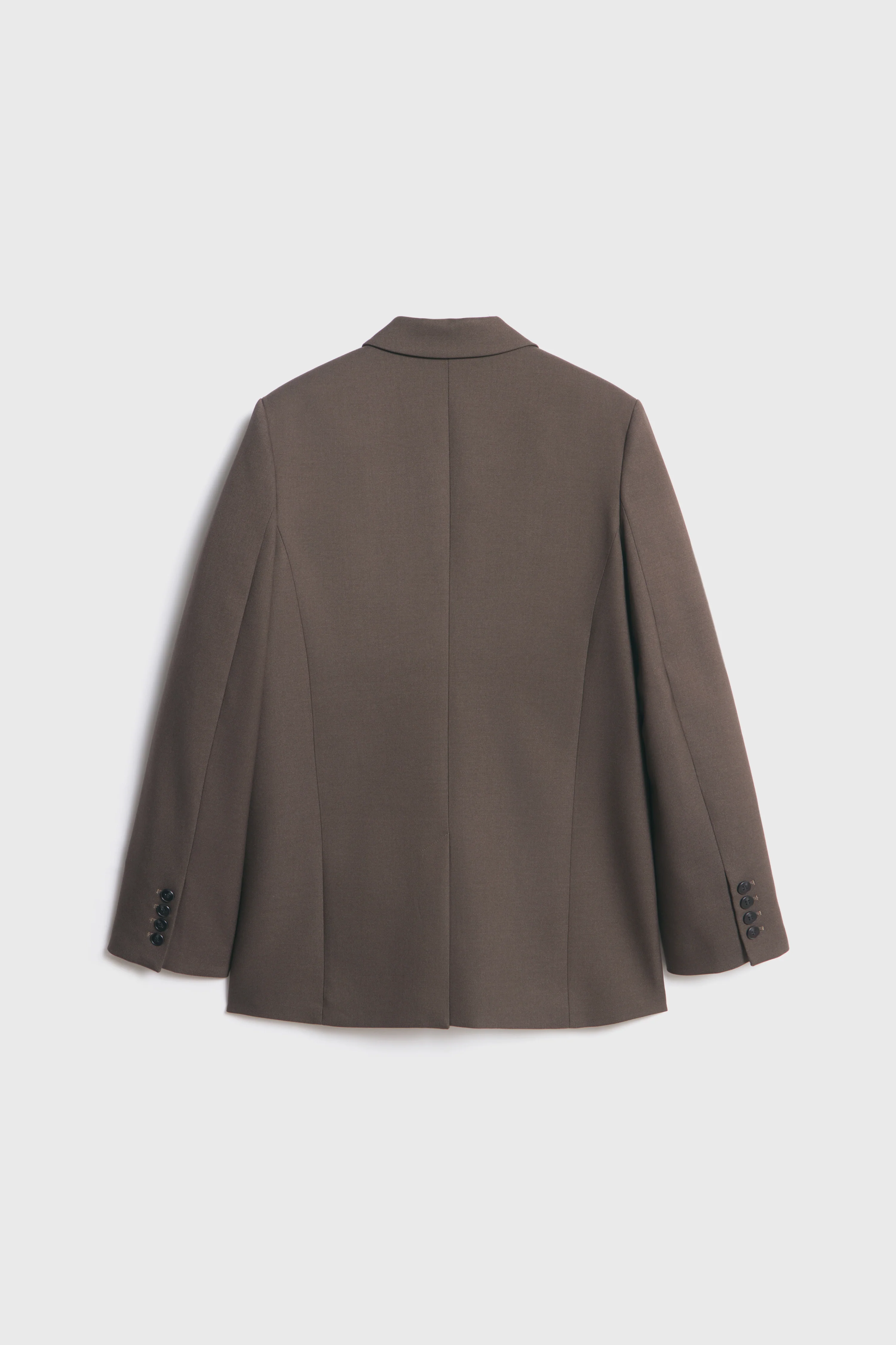 SINGLE-BREASTED VISCOSE BLEND BLAZER - Image 8