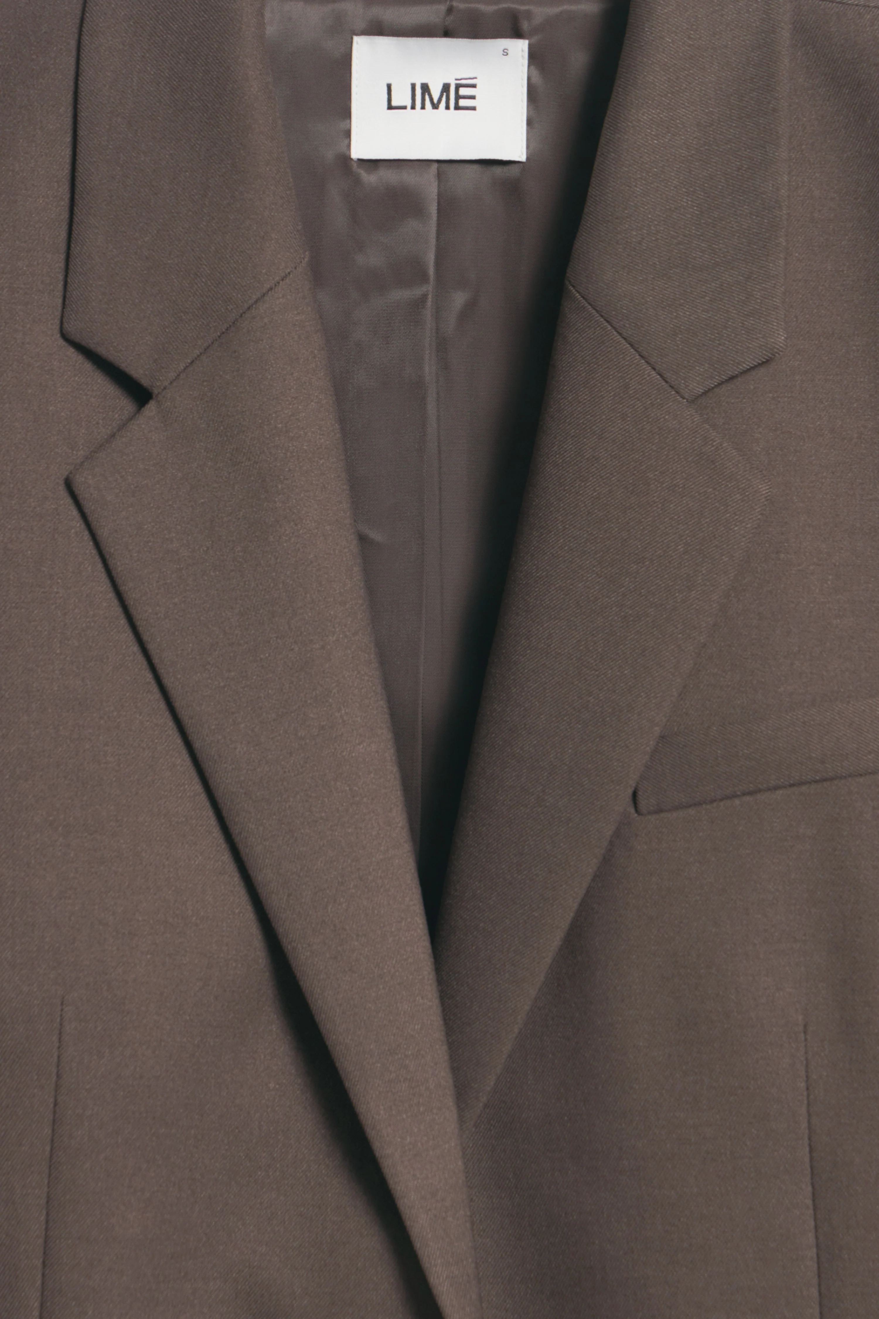 SINGLE-BREASTED VISCOSE BLEND BLAZER - Image 9