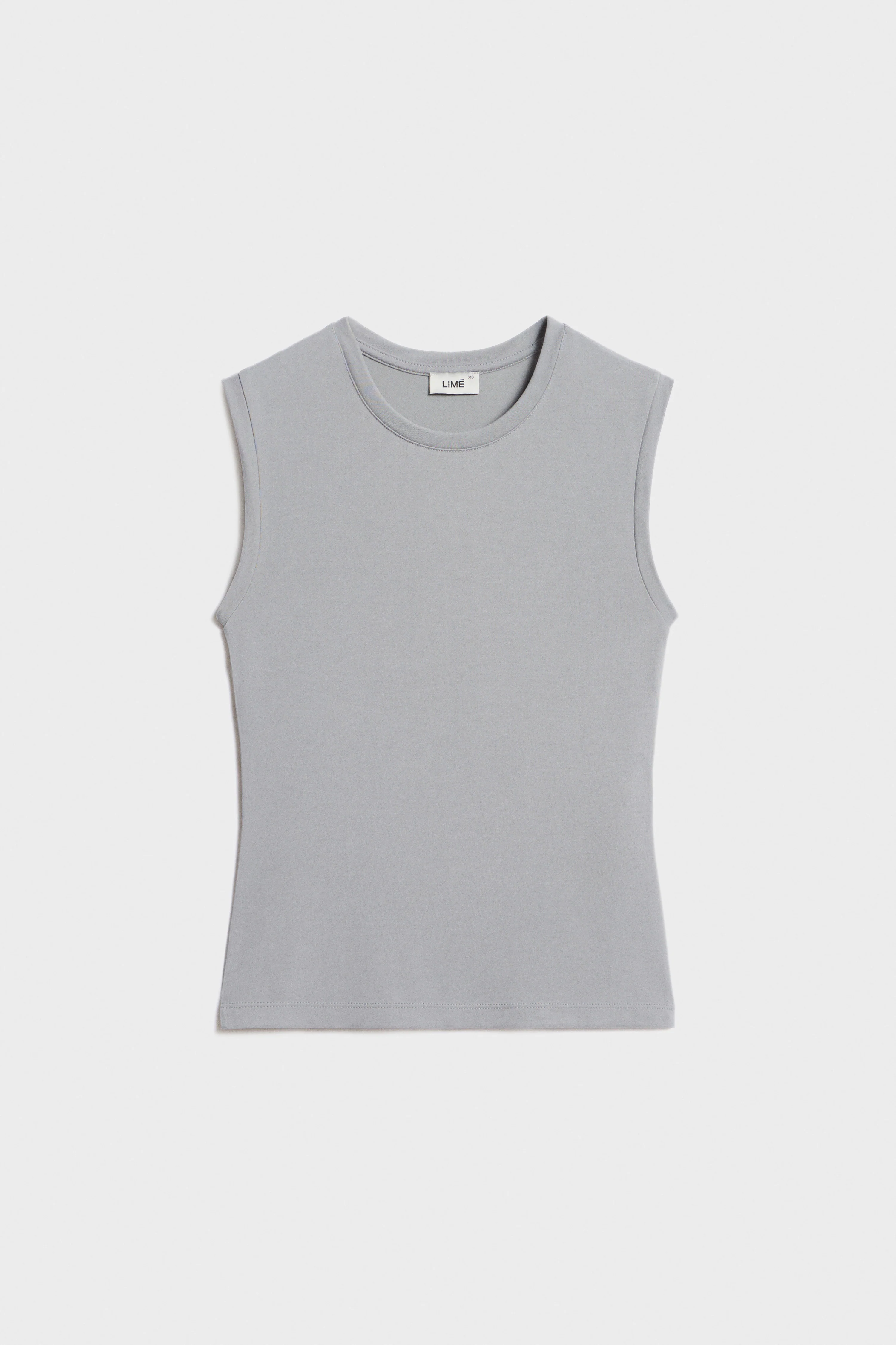 SLIM FIT JERSEY TOP - Image 4