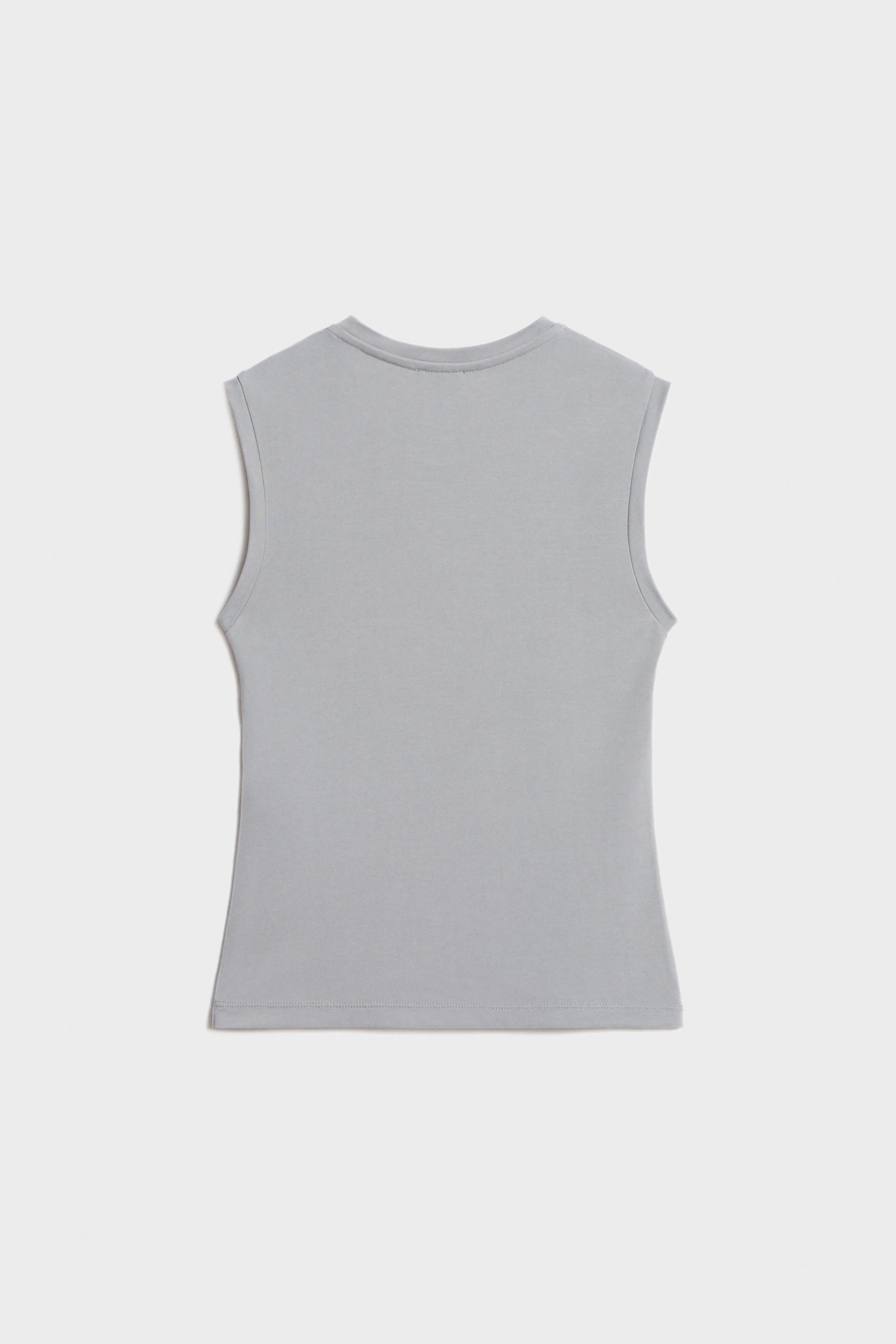 SLIM FIT JERSEY TOP - Image 5