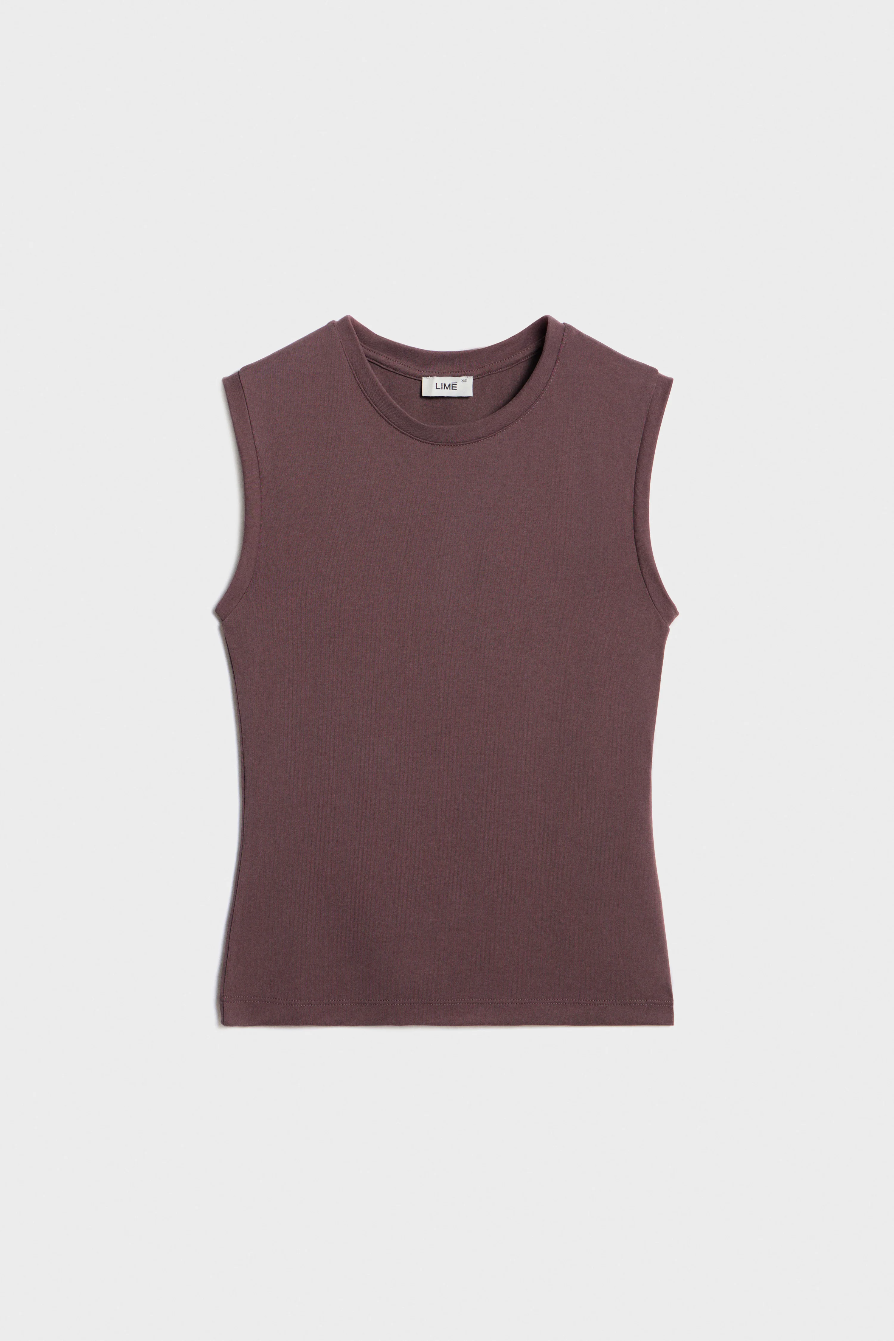 SLIM FIT JERSEY TOP - Image 4