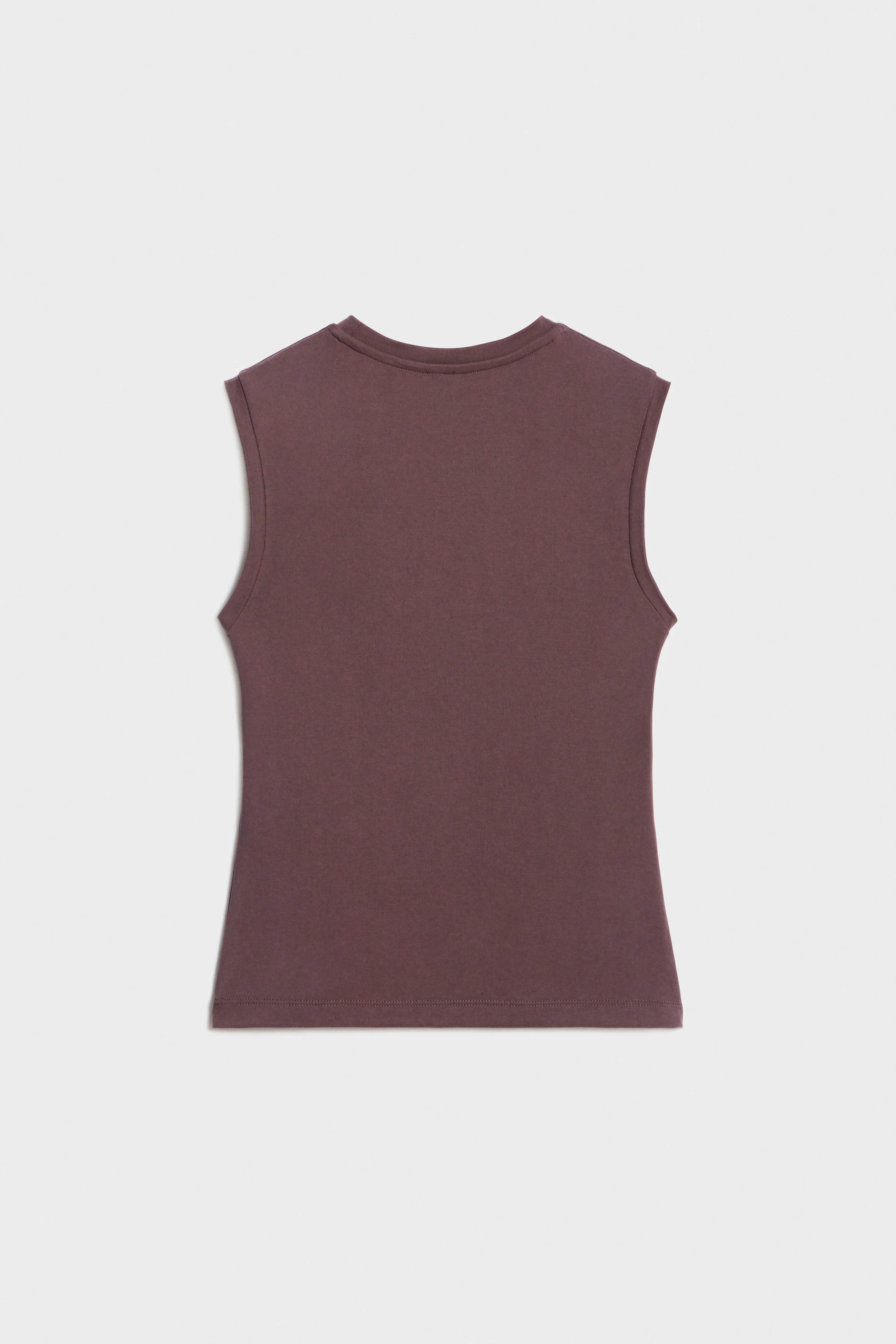 SLIM FIT JERSEY TOP - Image 5