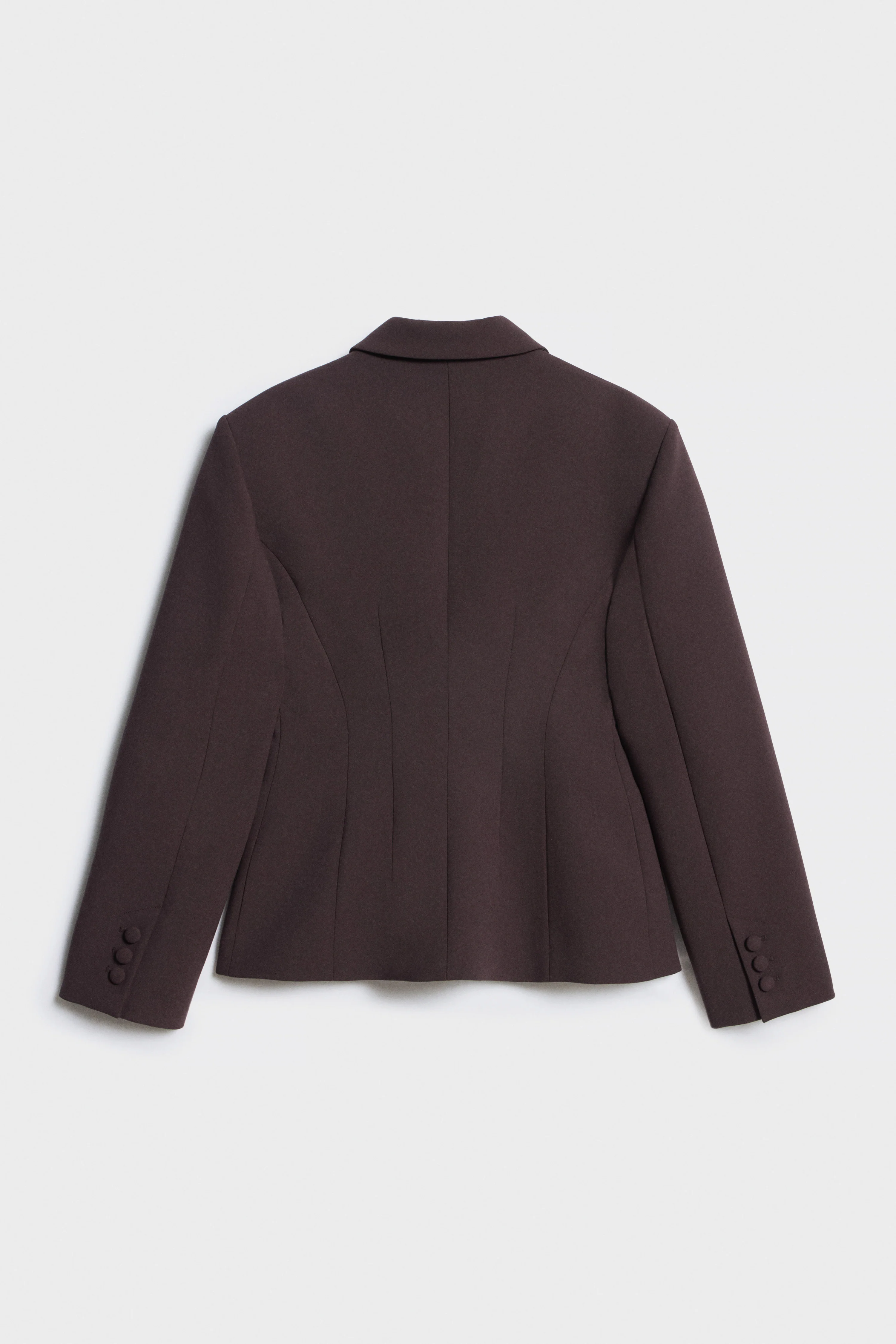 SLIM-FIT SATIN-TRIMMED BLAZER - Image 7
