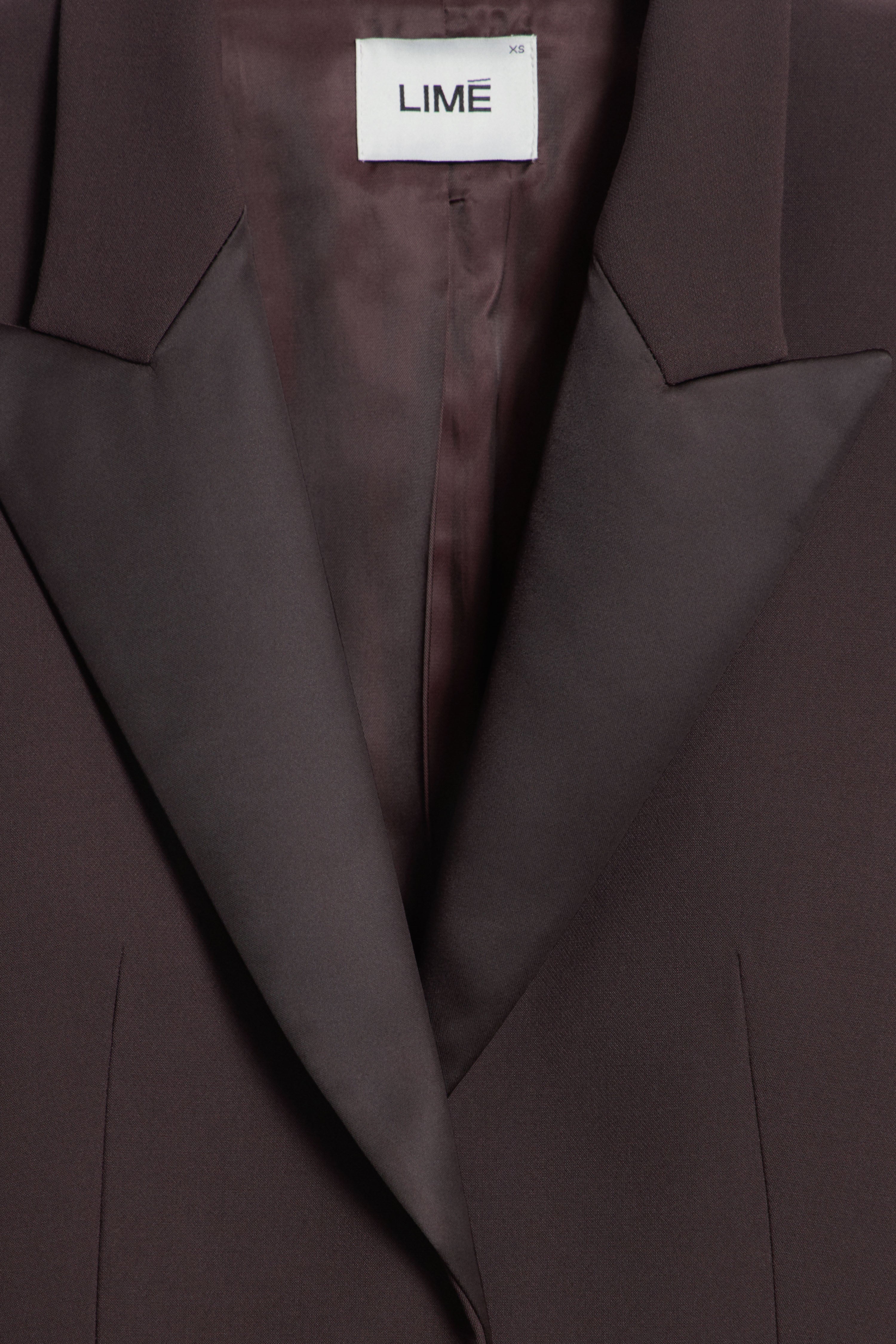 SLIM-FIT SATIN-TRIMMED BLAZER - Image 8