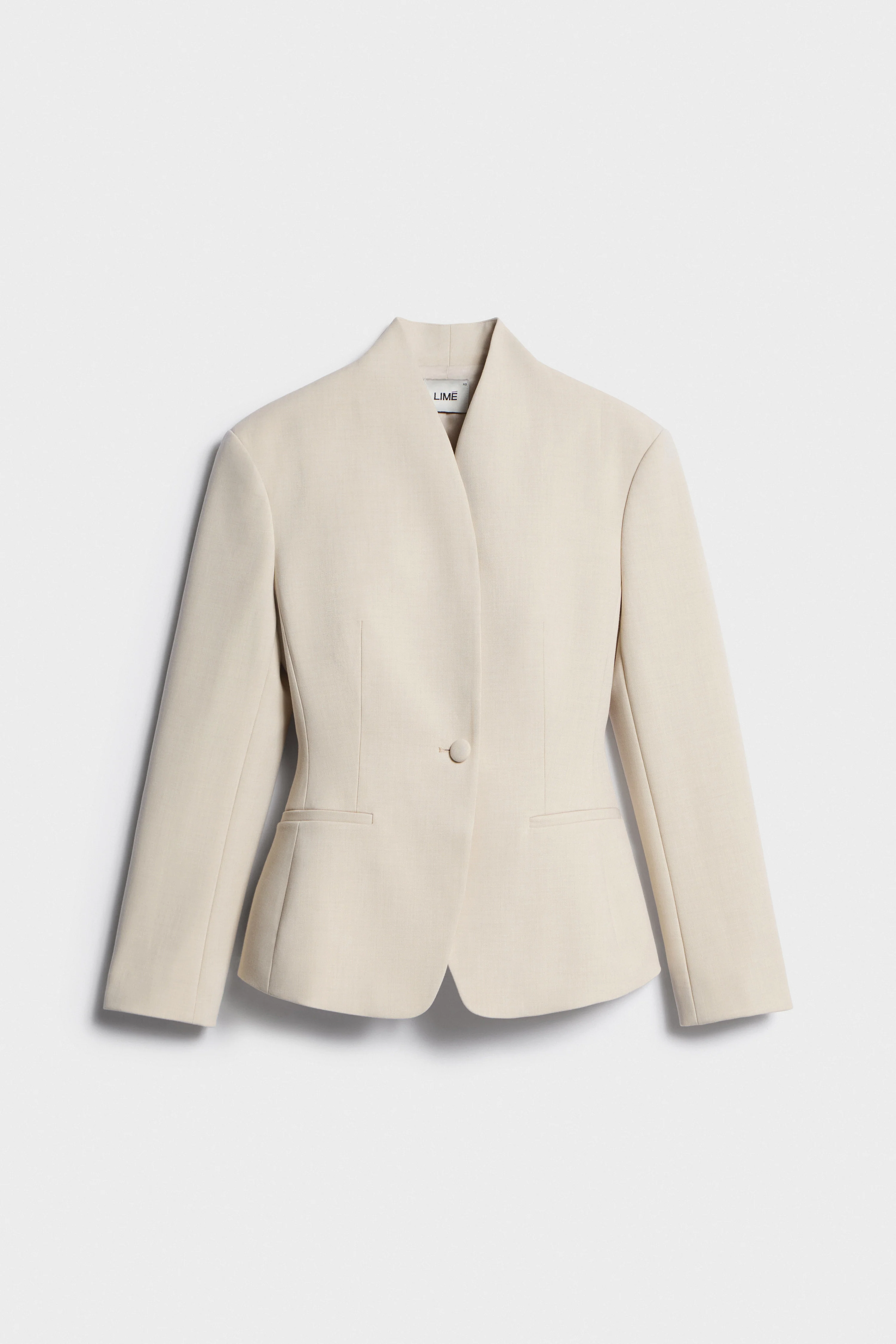 SLIM-FIT SINGLE-BREASTED BLAZER