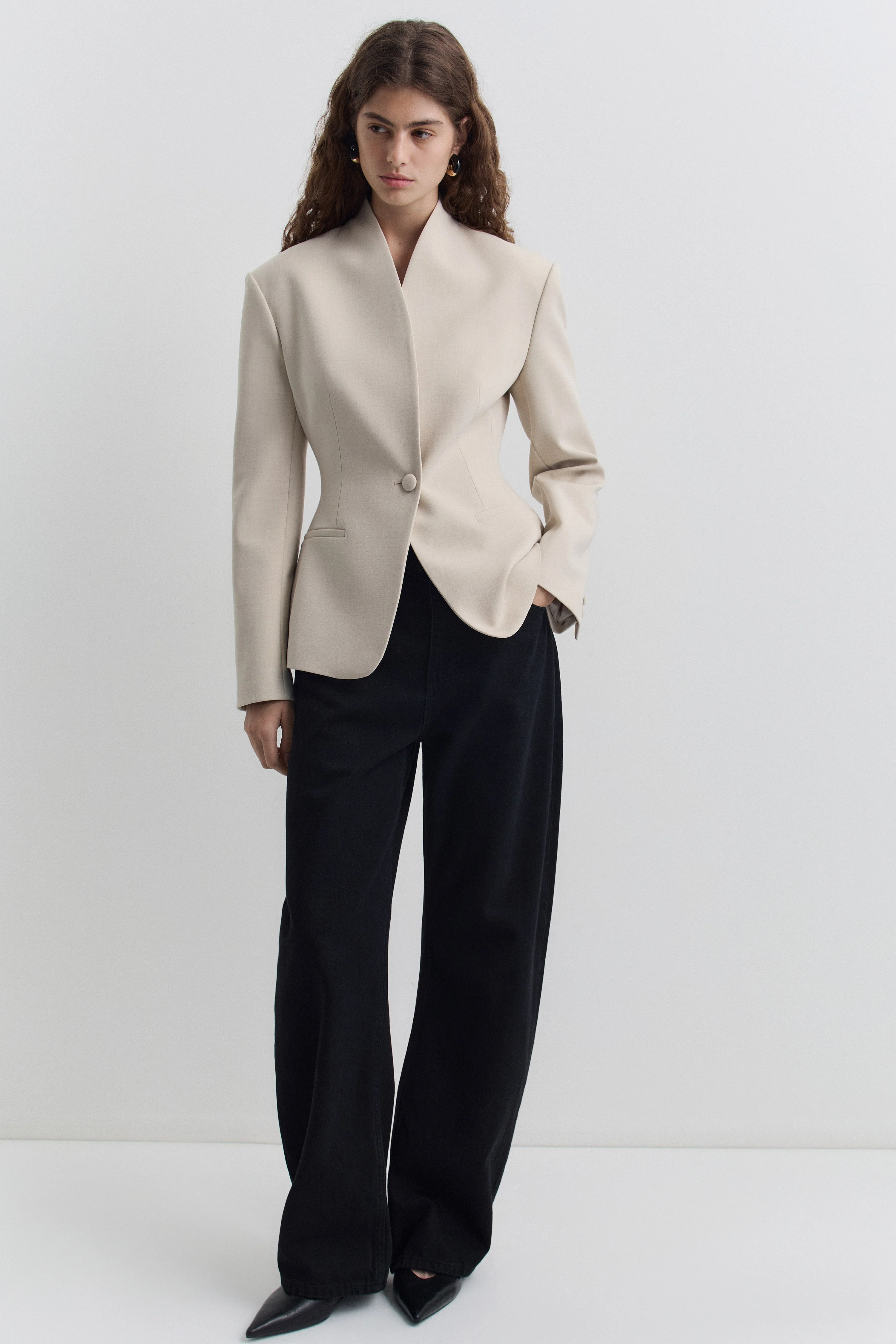 SLIM-FIT SINGLE-BREASTED BLAZER - Image 6