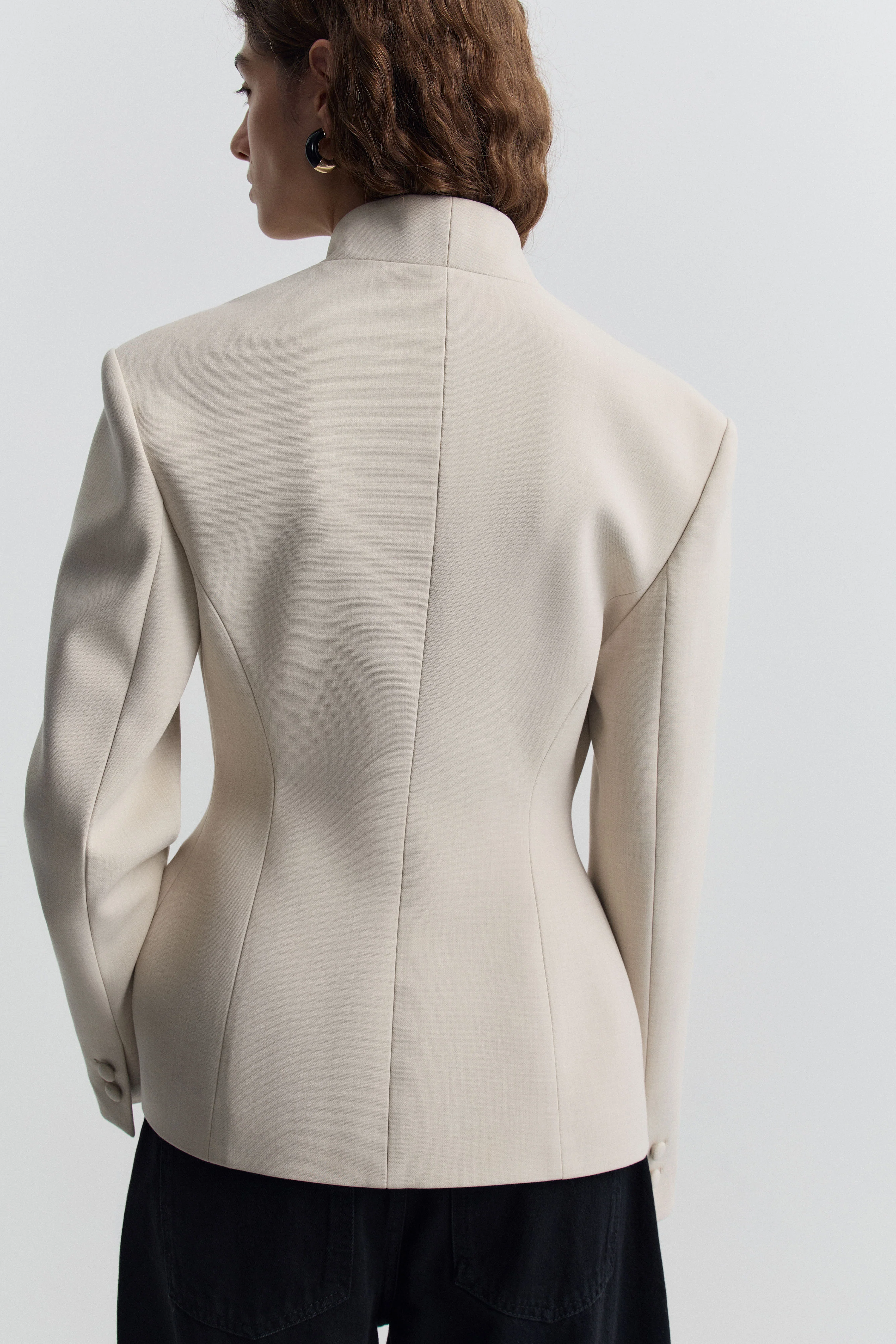 SLIM-FIT SINGLE-BREASTED BLAZER - Image 8