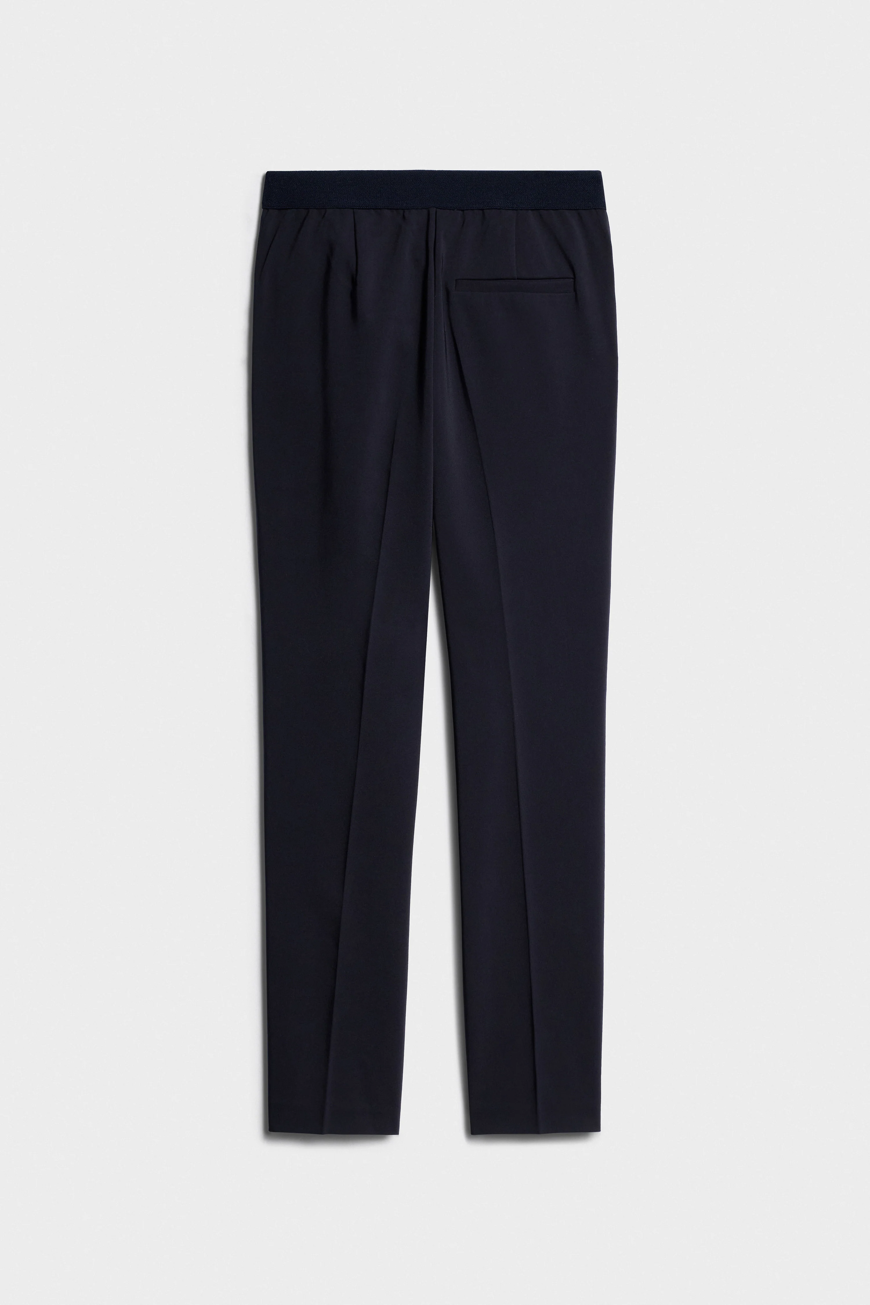 SLIM-FIT TROUSERS WITH PLEATS - Image 2
