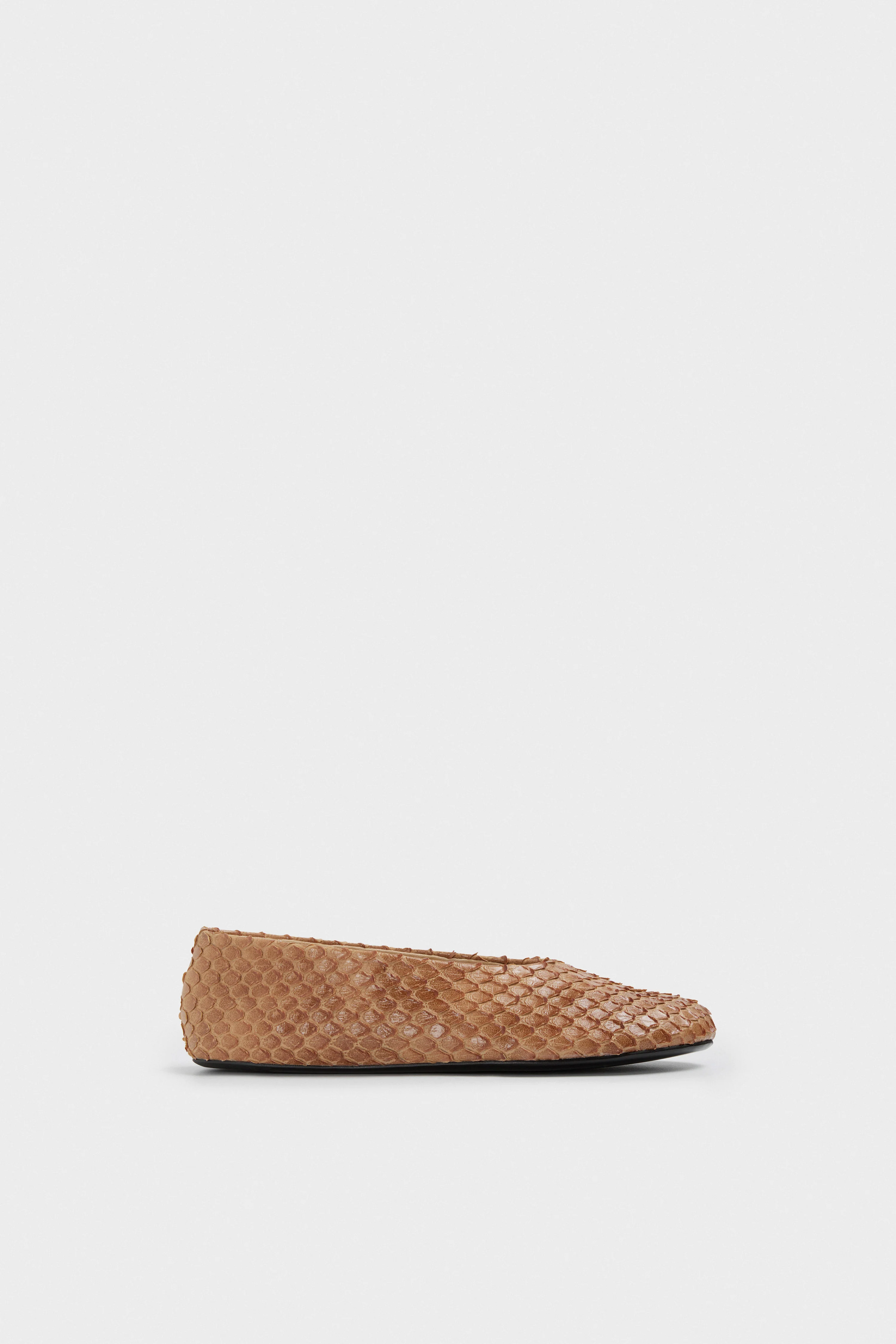 SNAKESKIN-PATTERNED  FLATS - Image 2