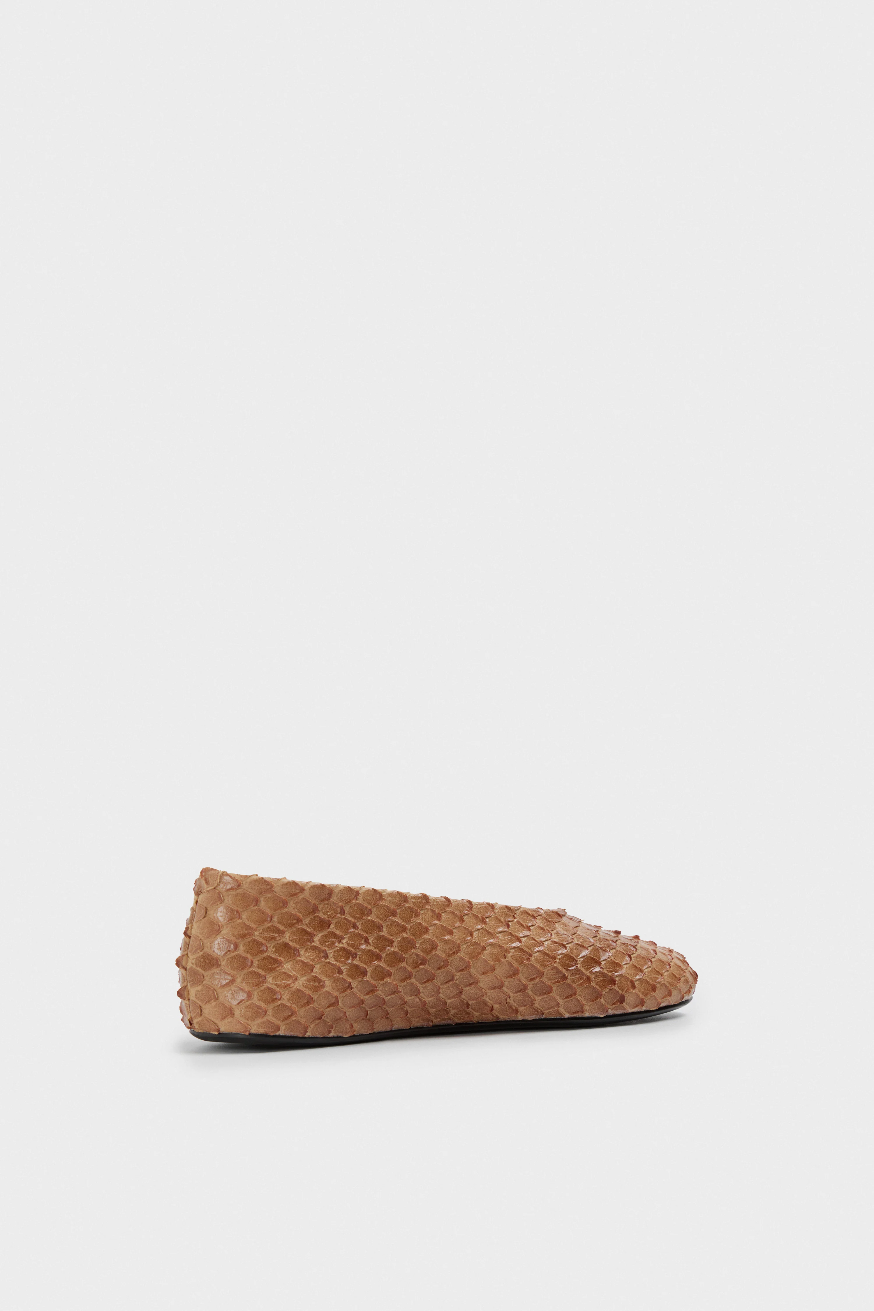 SNAKESKIN-PATTERNED  FLATS - Image 3