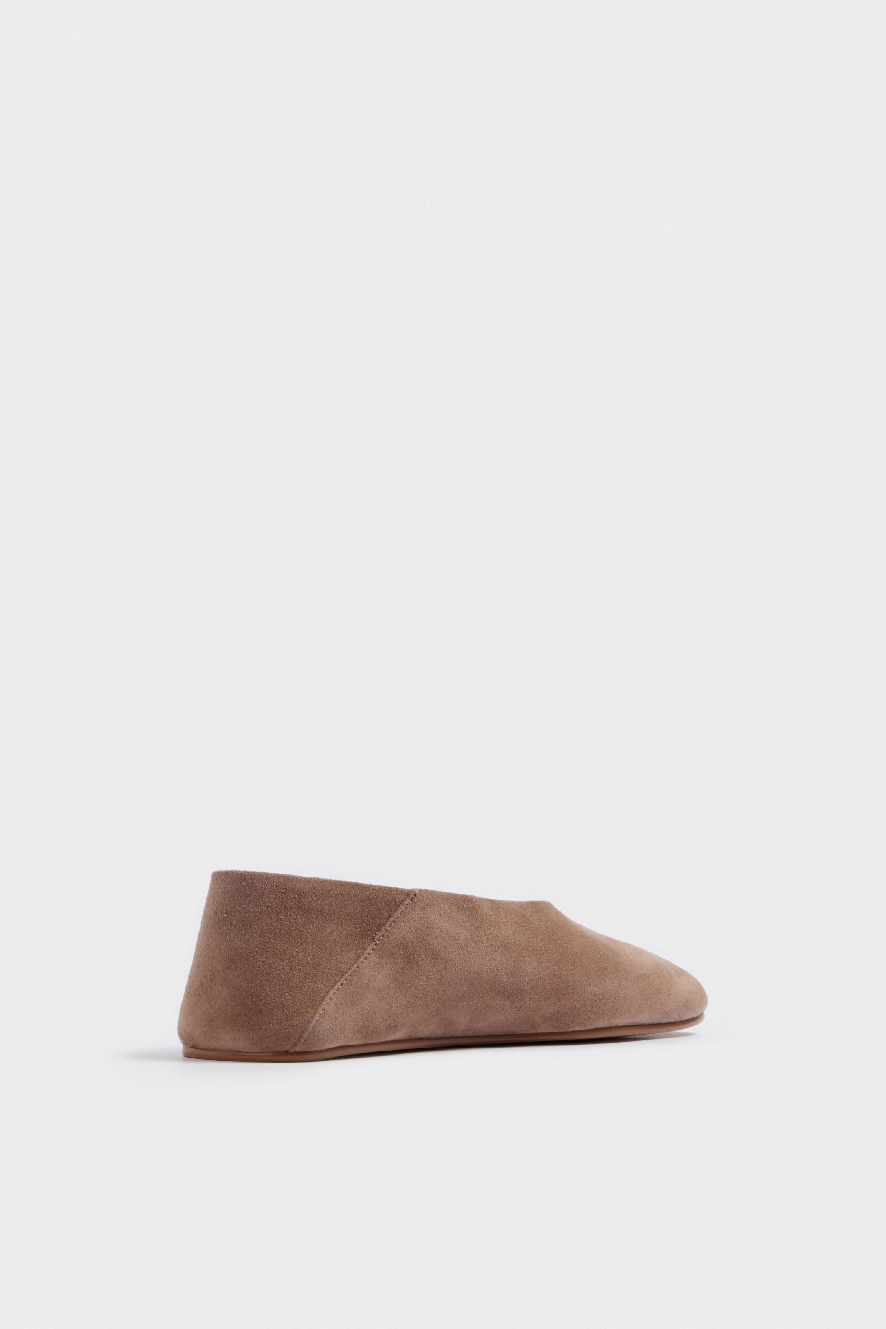 SPLIT SUEDE BALLET PUMPS - Image 5