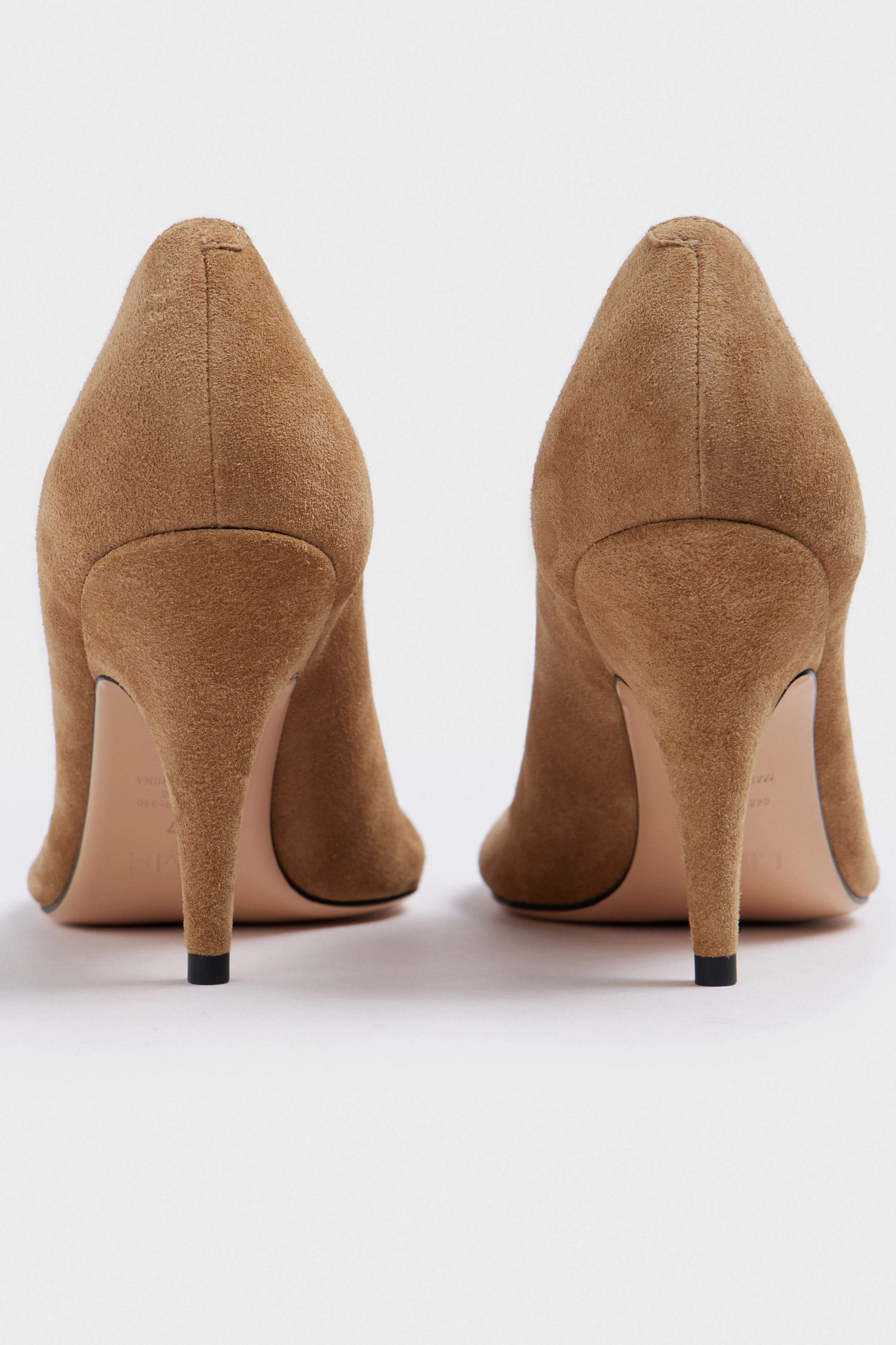 SQUARE TOE SUEDE LEATHER PUMPS - Image 7