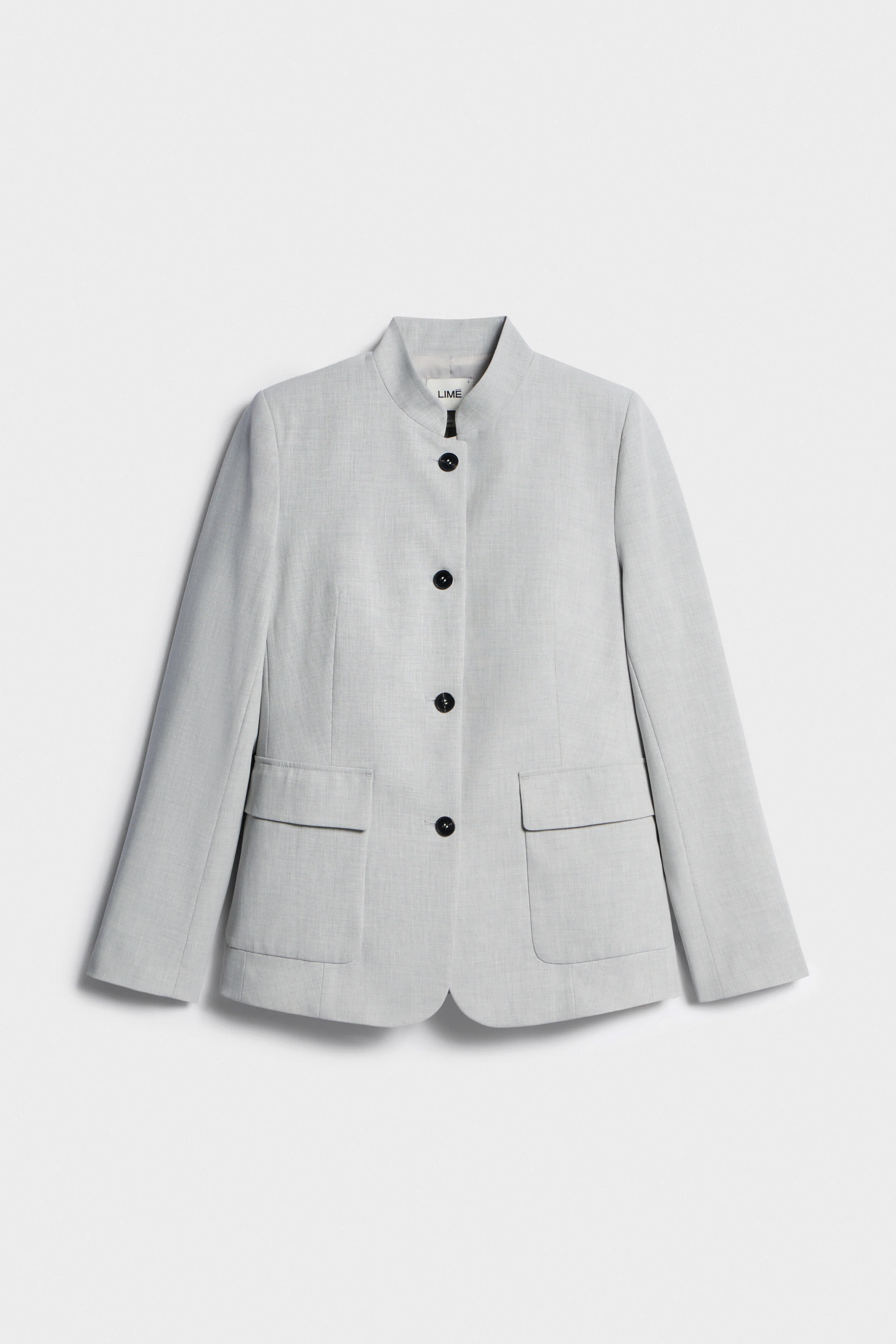 STAND-UP COLLAR BLAZER - Image 4