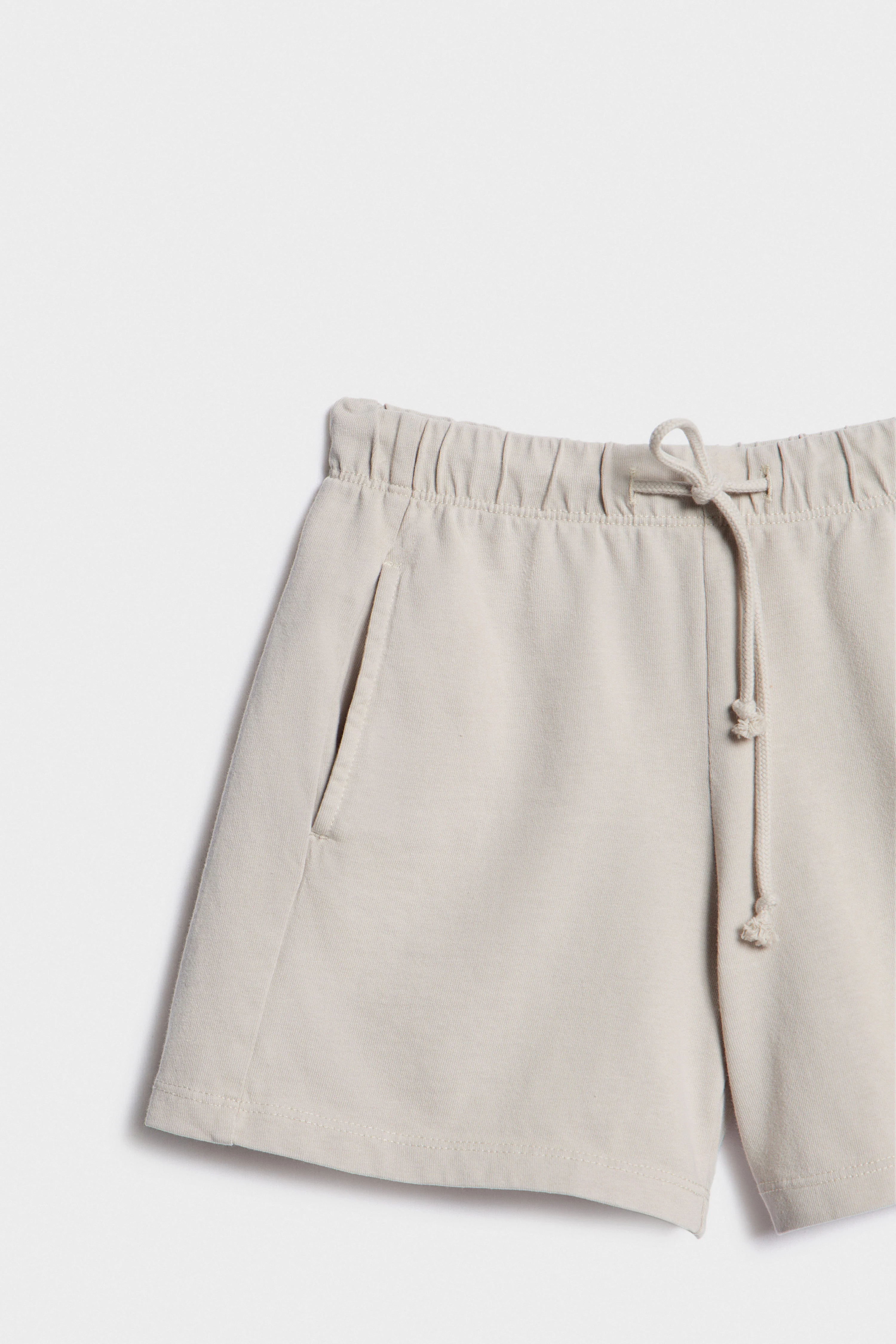 STRAIGHT COTTON SHORTS - Image 6