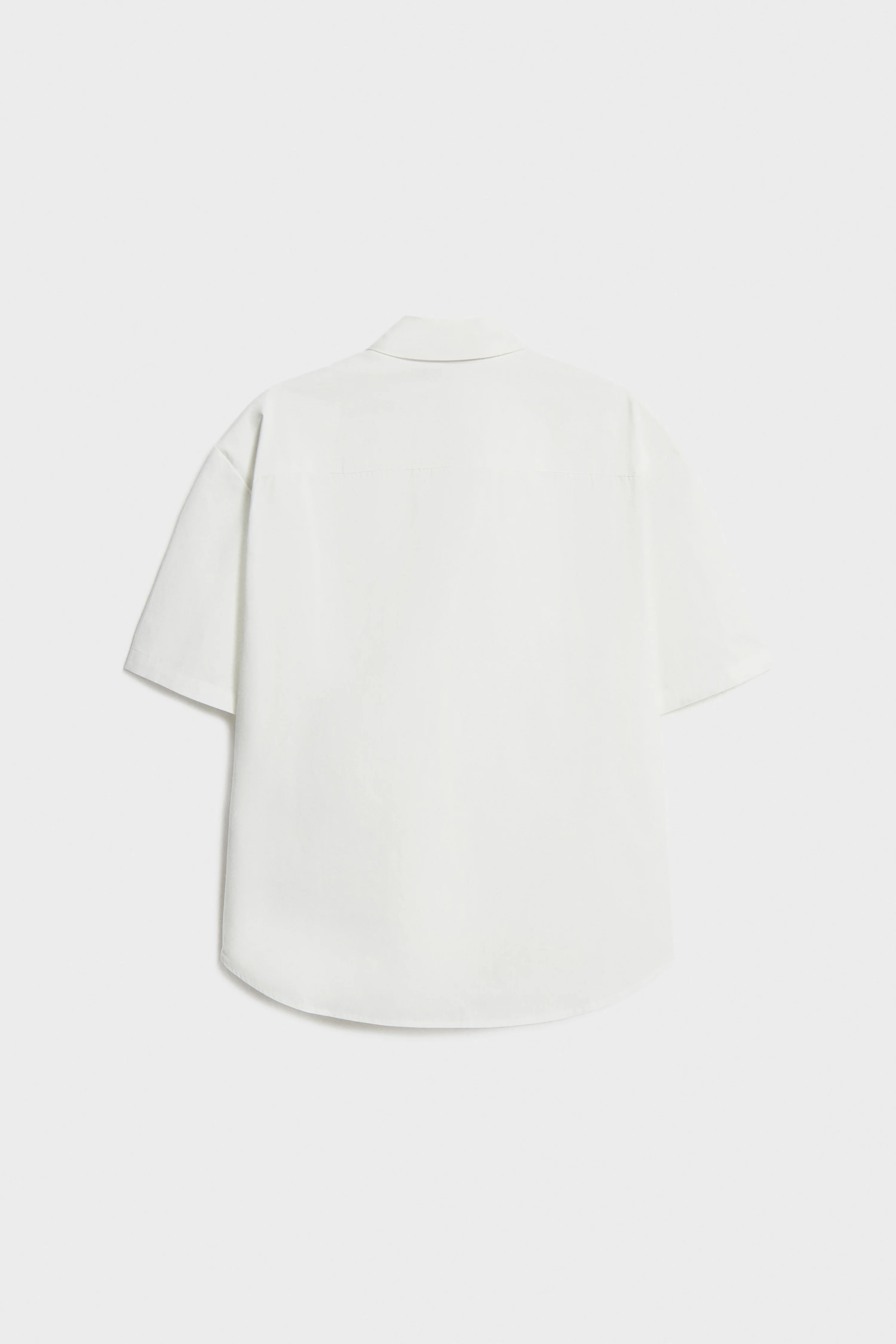 STRAIGHT-CUT COTTON SHIRT - Image 5