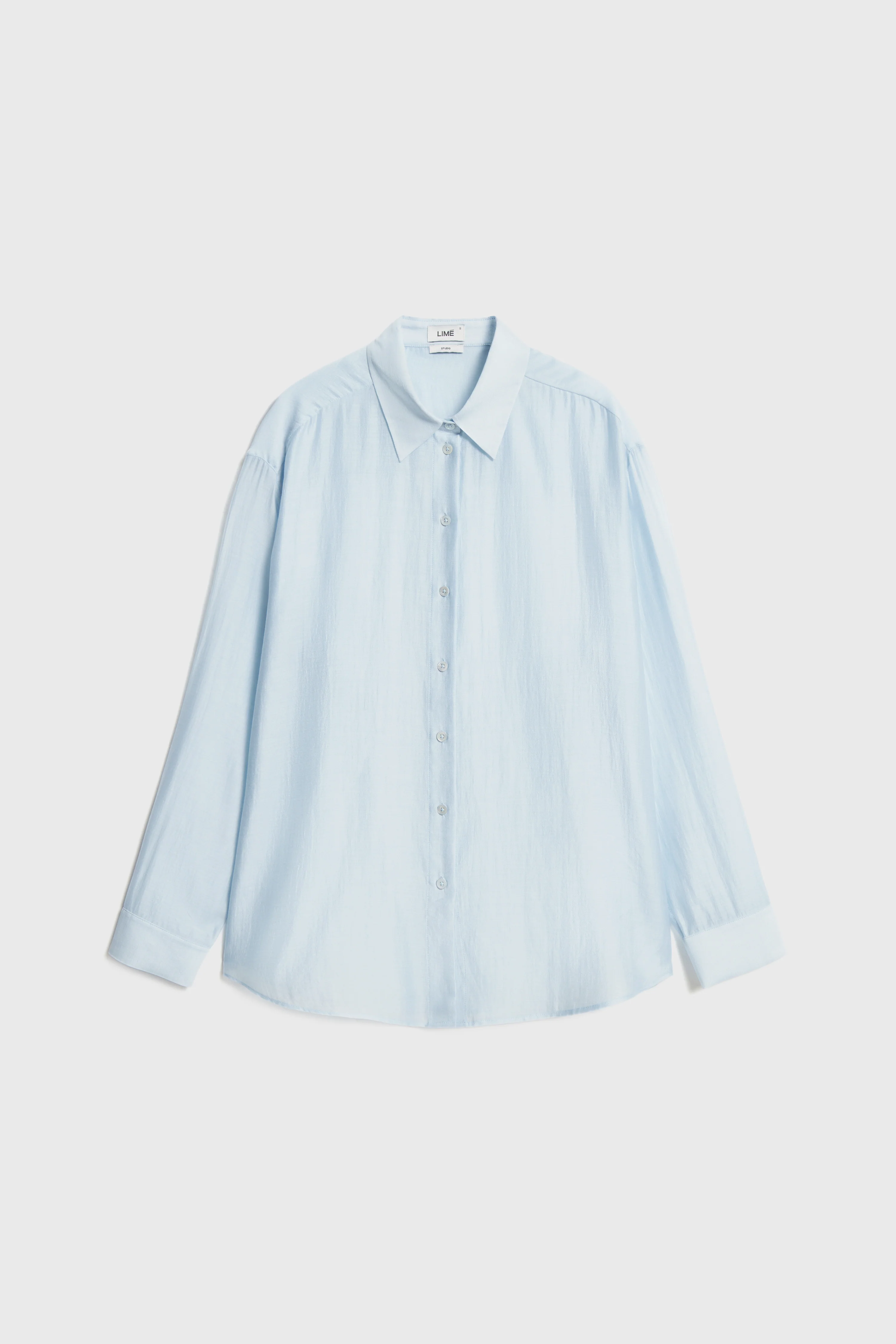 STRAIGHT CUT LYOCELL-WOOL SHIRT - Image 6