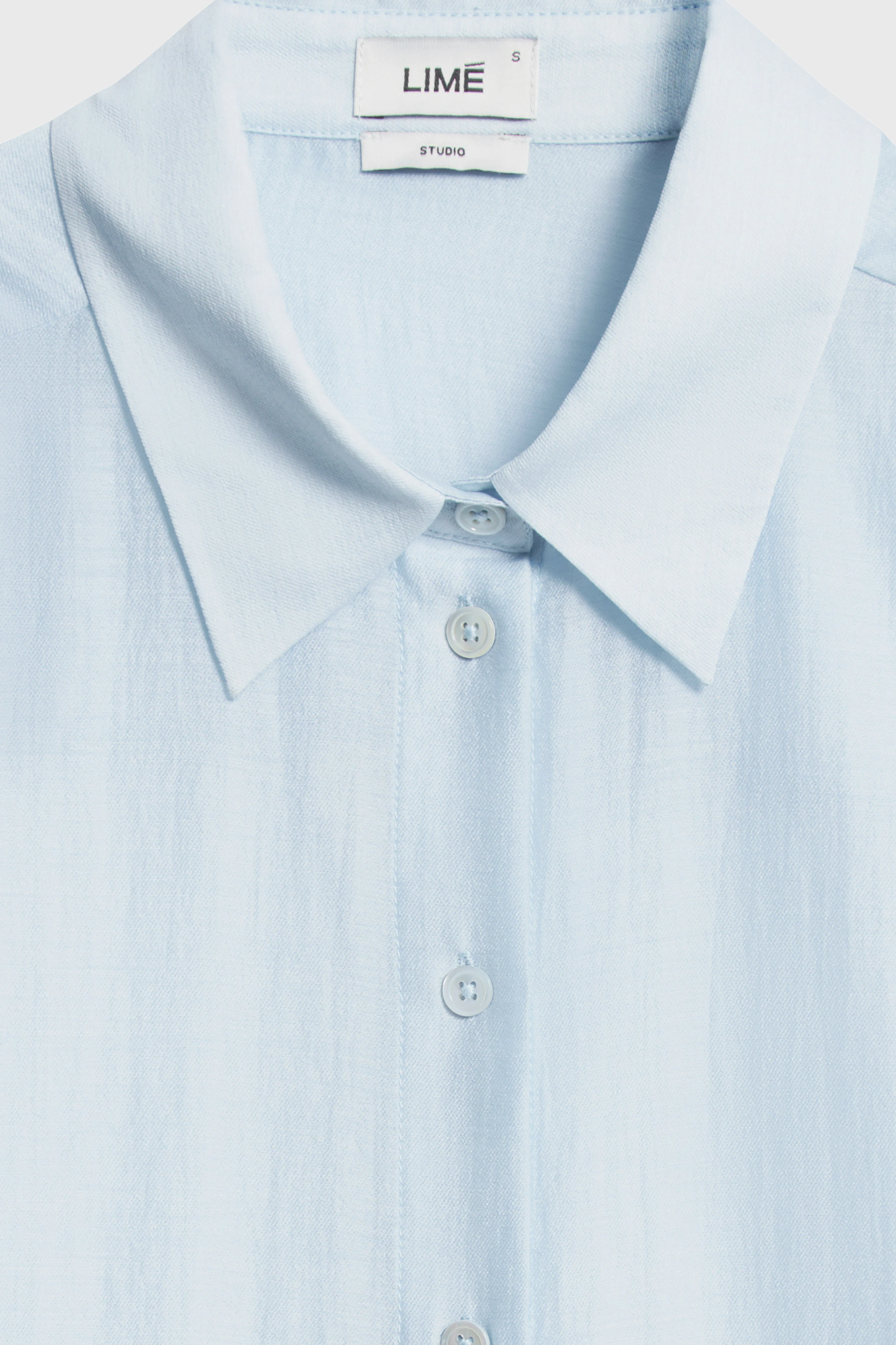 STRAIGHT CUT LYOCELL-WOOL SHIRT - Image 8