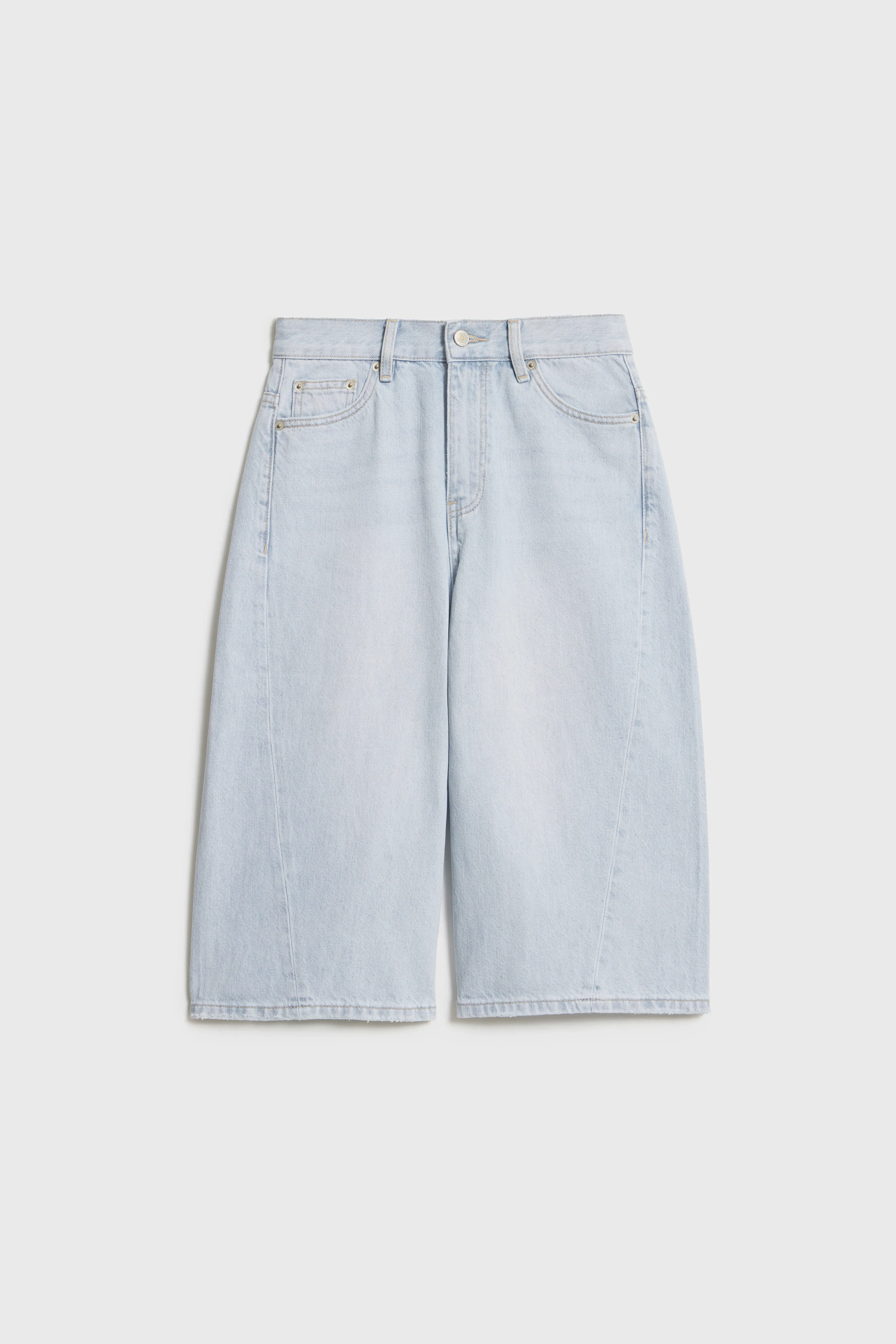 STRAIGHT DENIM SHORTS - Image 5