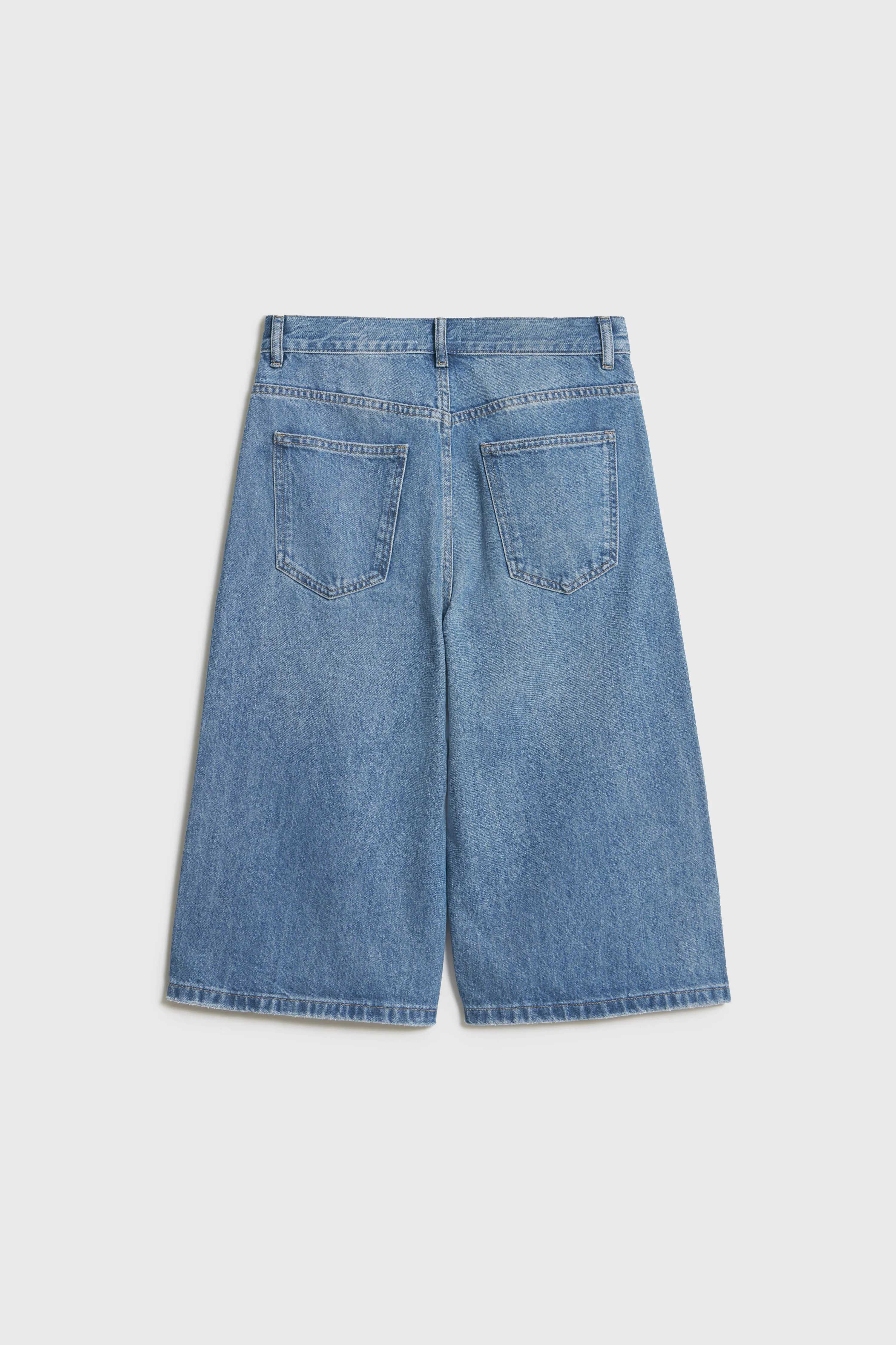 STRAIGHT DENIM SHORTS - Image 7