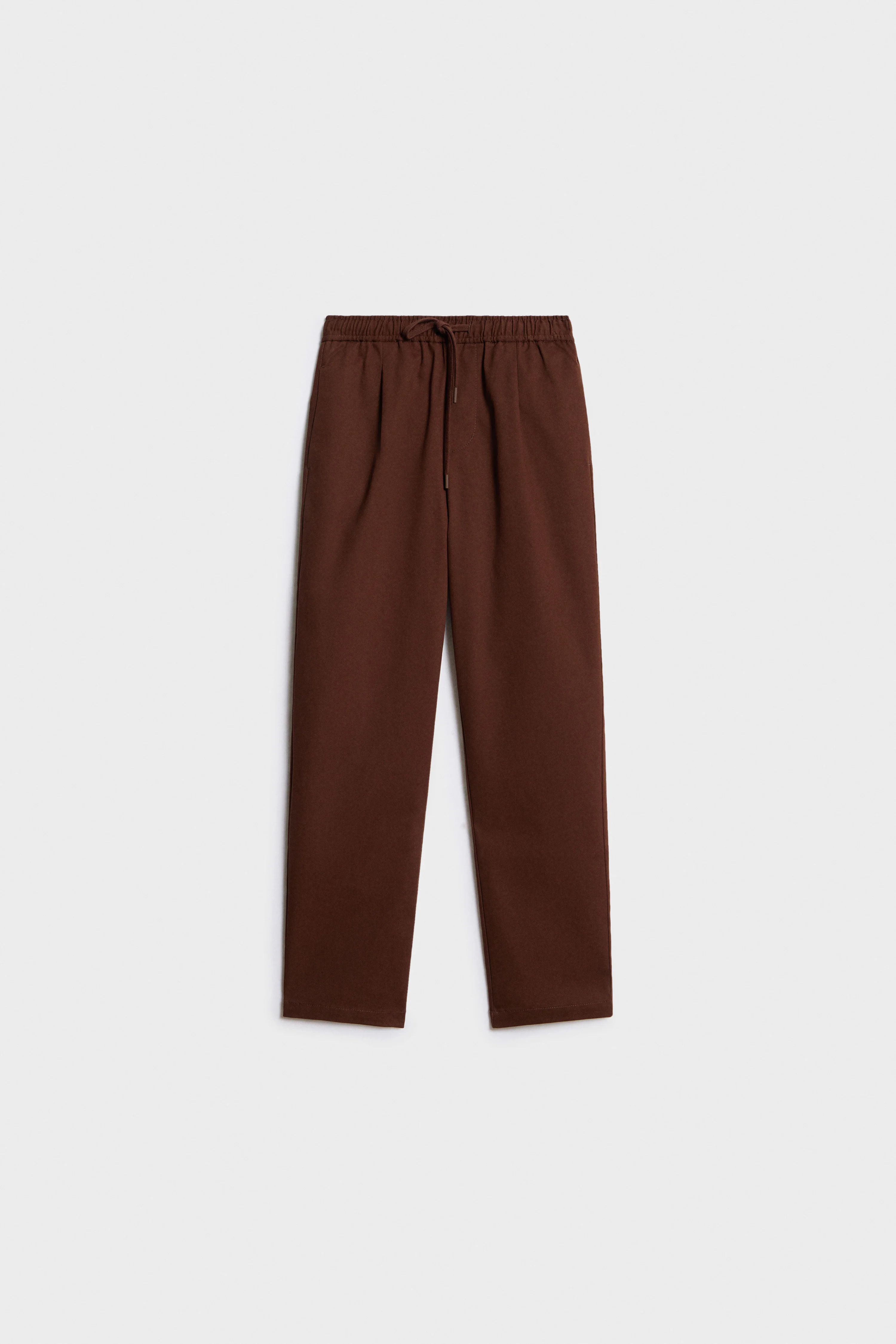 STRAIGHT-FIT COTTON TROUSERS - Image 4