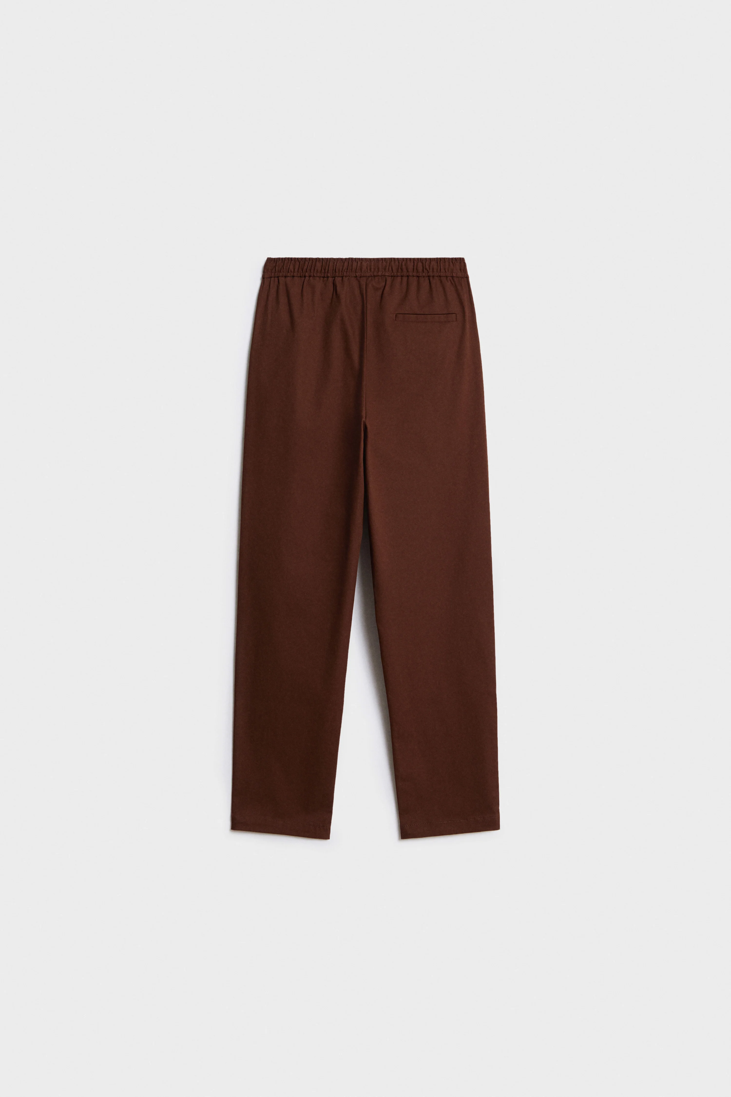STRAIGHT-FIT COTTON TROUSERS - Image 5