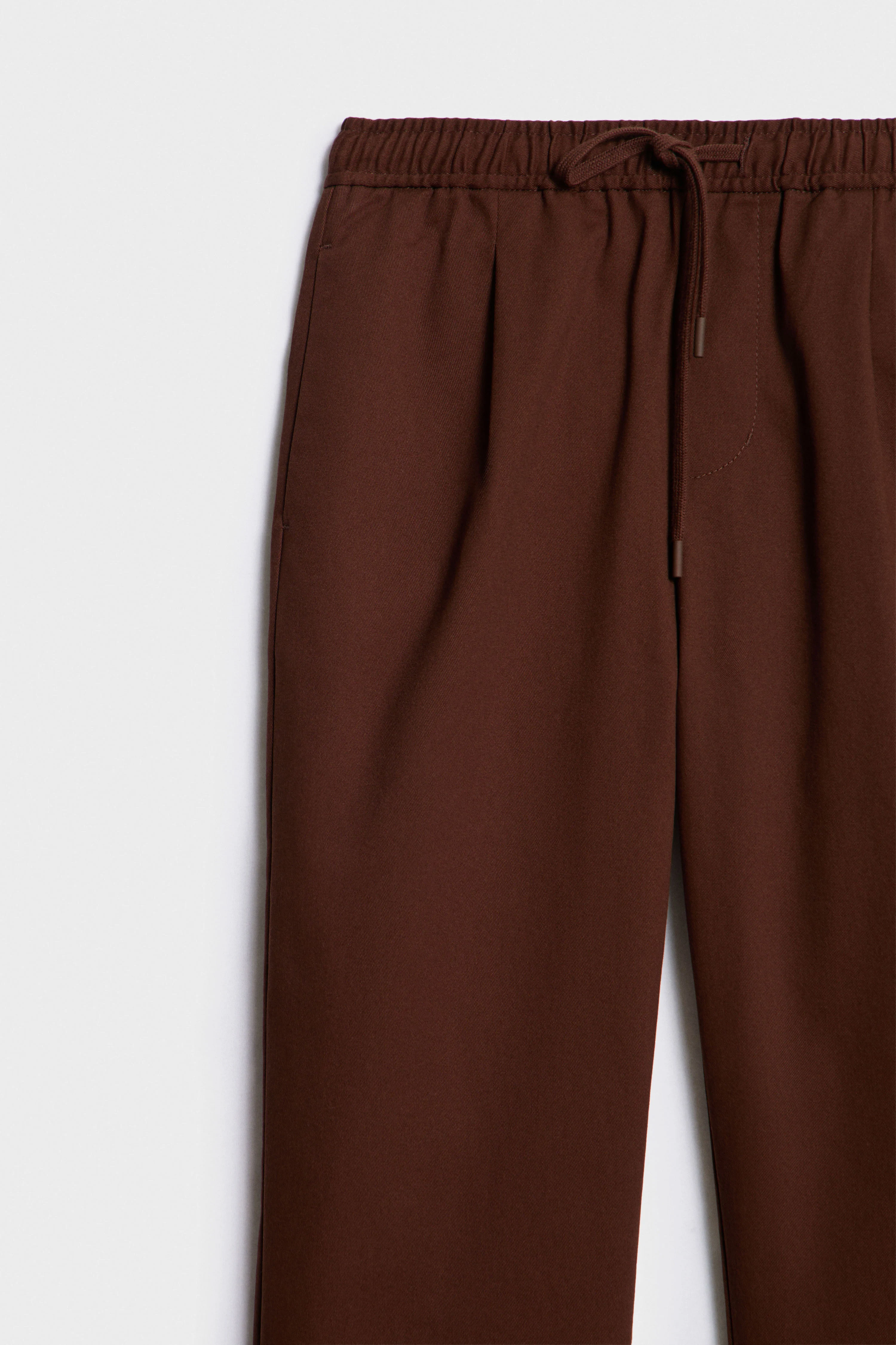 STRAIGHT-FIT COTTON TROUSERS - Image 6