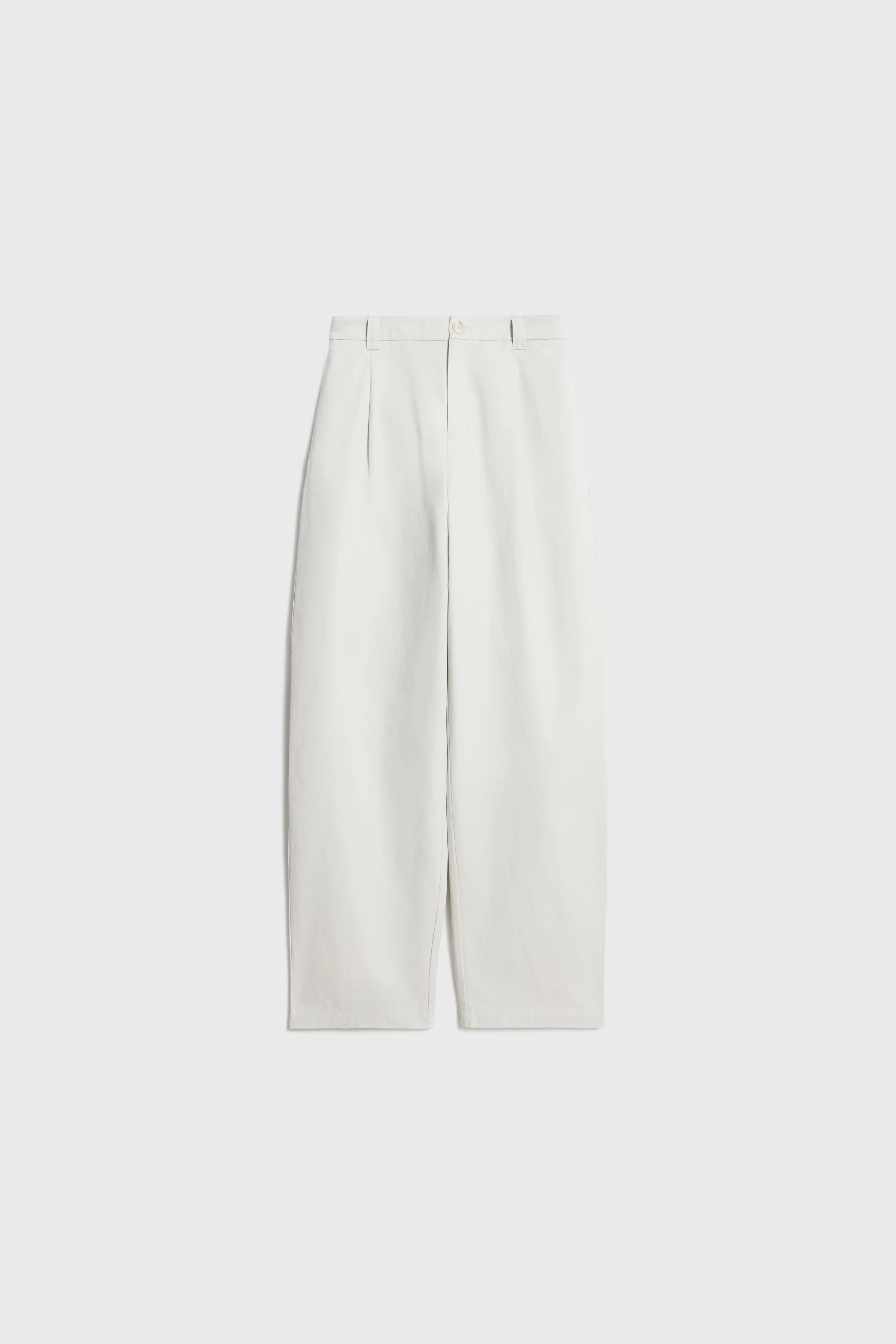 STRAIGHT FIT COTTON TROUSERS - Image 3