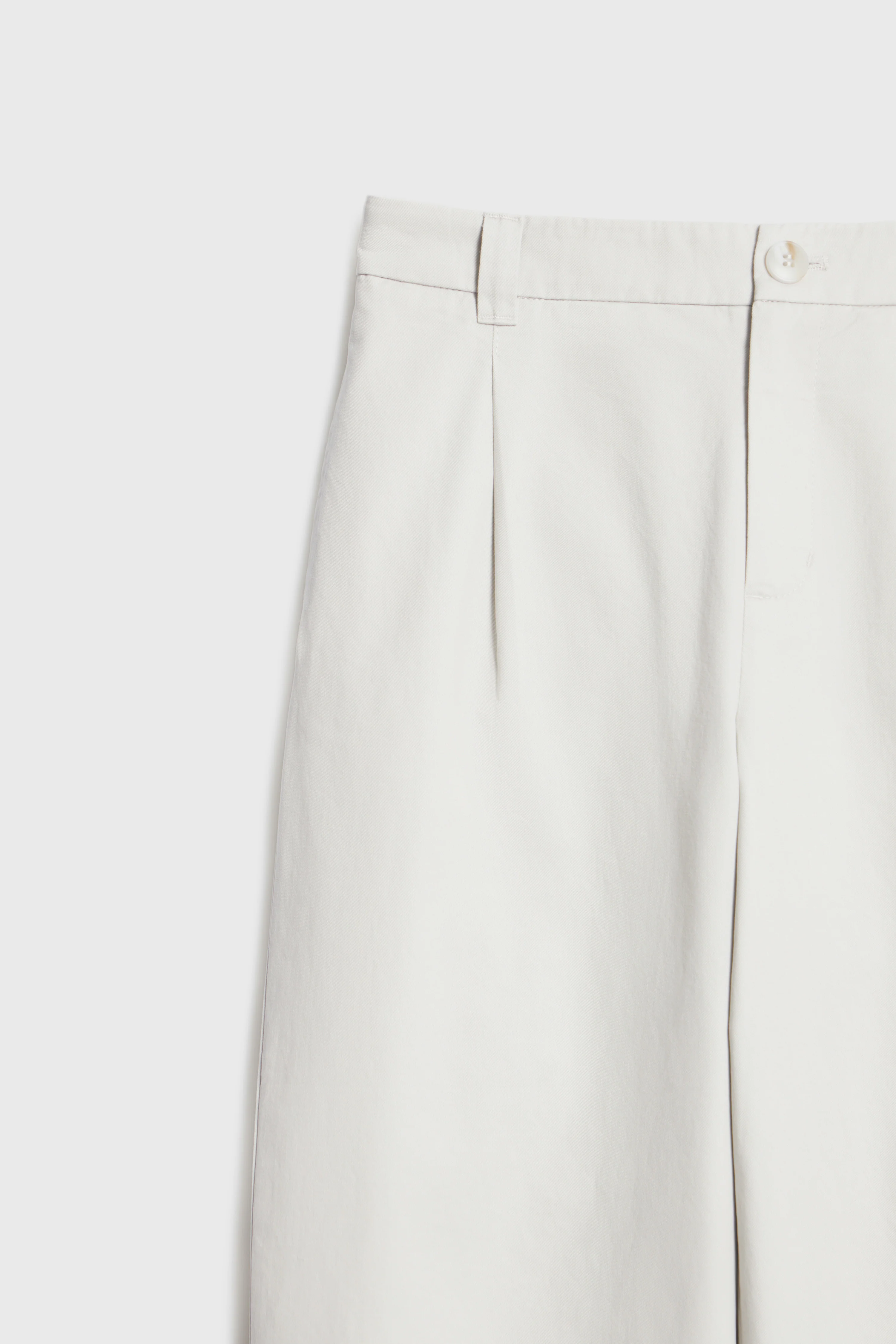 STRAIGHT FIT COTTON TROUSERS - Image 5
