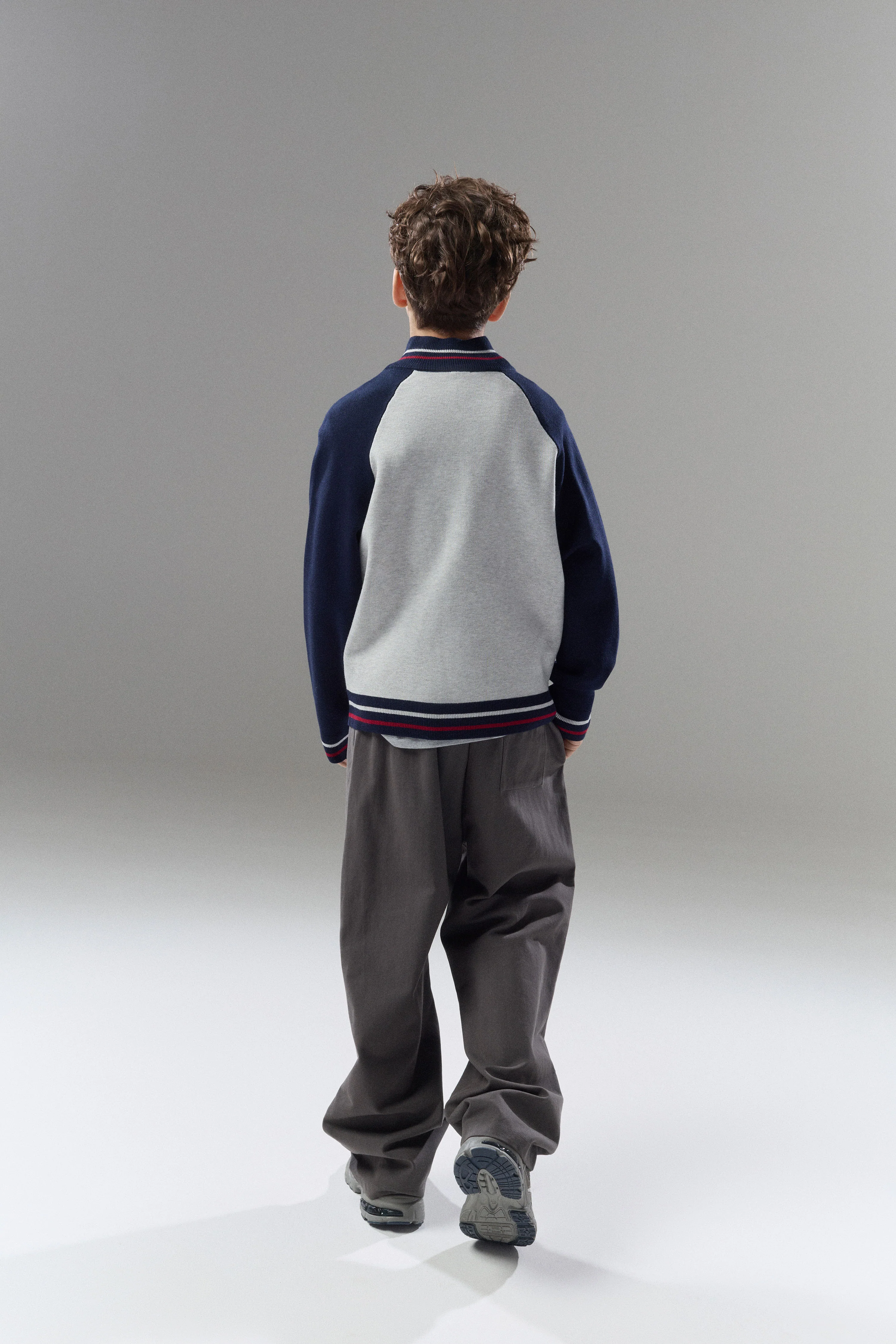 STRAIGHT-FIT COTTON TWILL PANTS - Image 3
