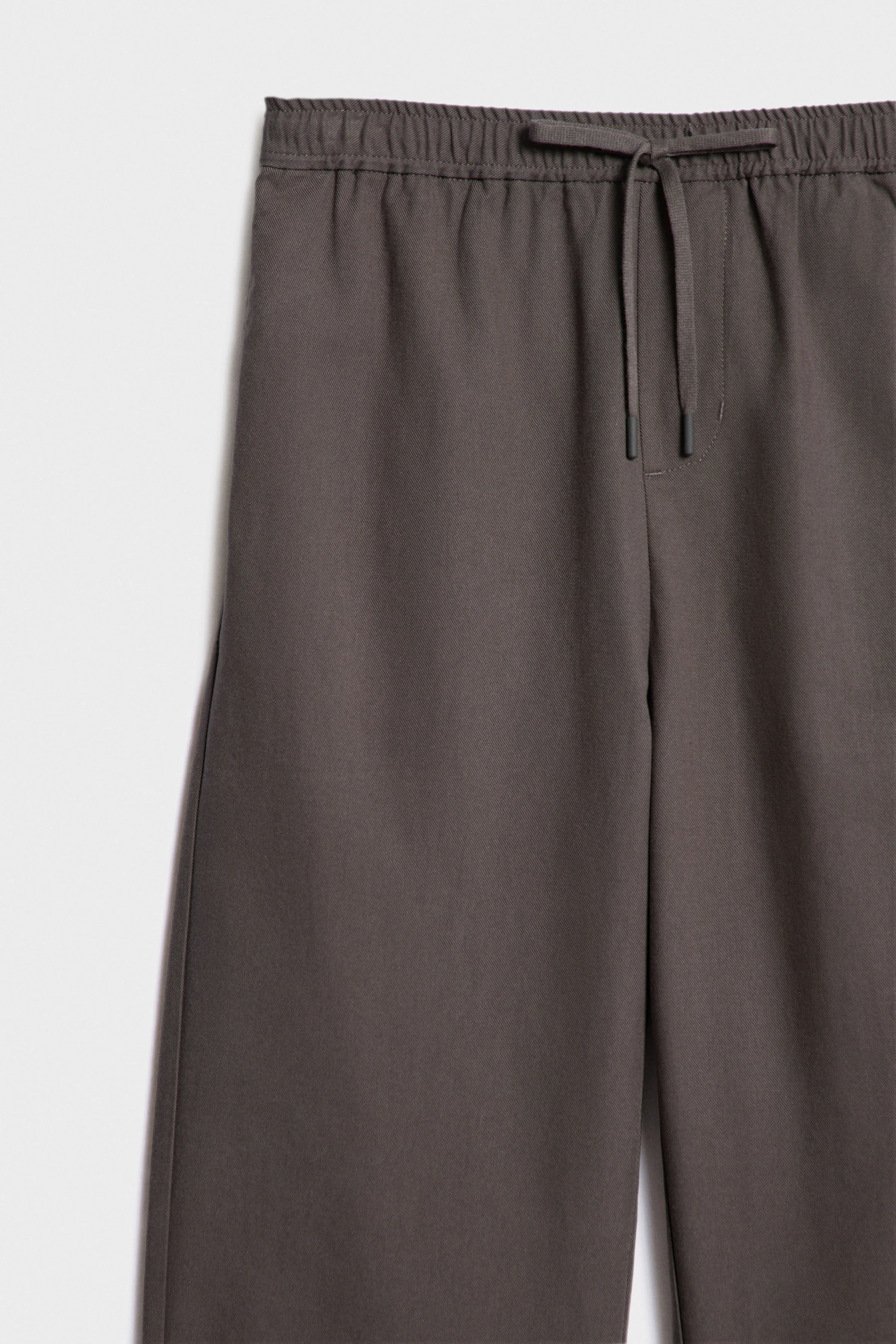 STRAIGHT-FIT COTTON TWILL PANTS - Image 6
