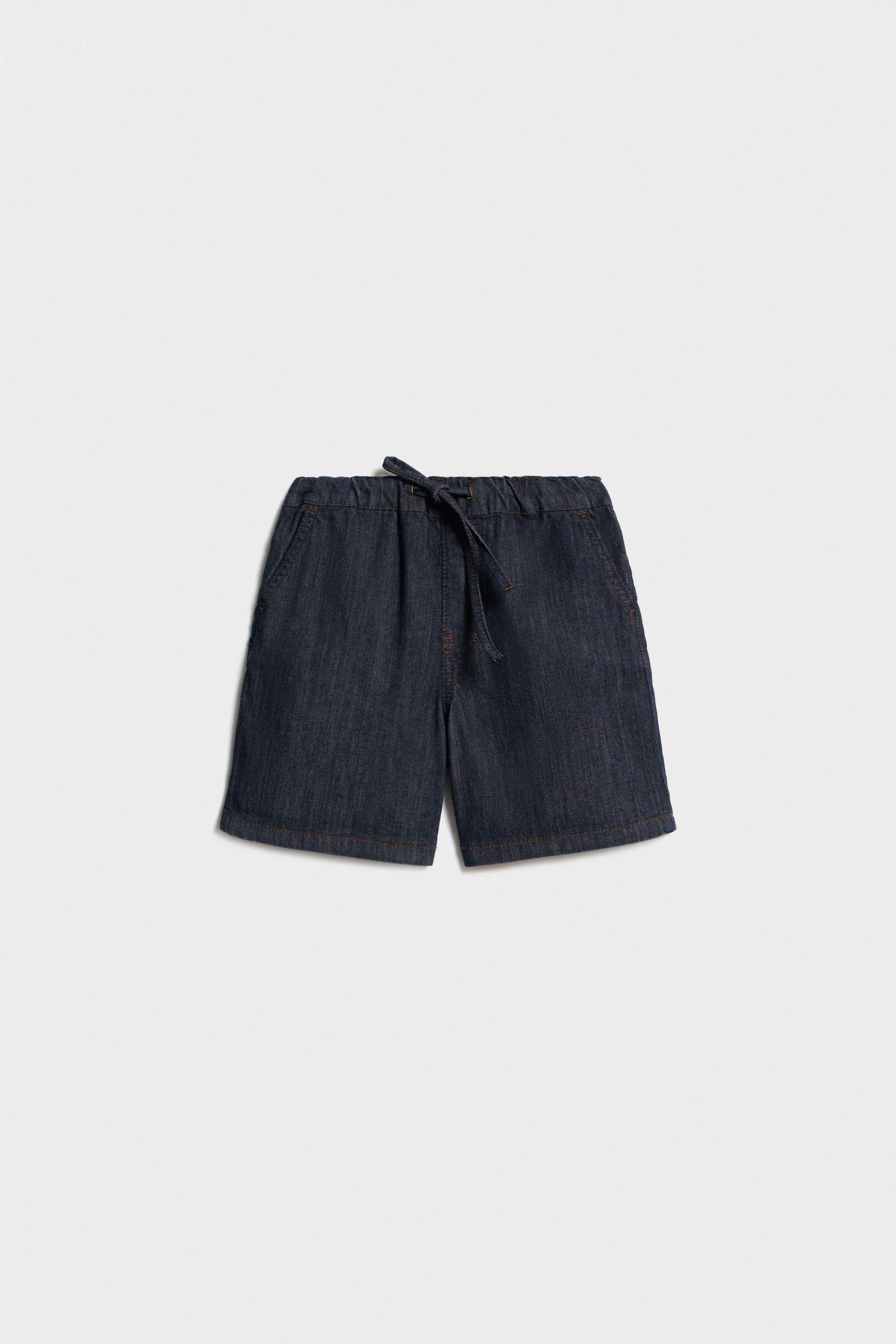 STRAIGHT-FIT DENIM SHORTS - Image 5