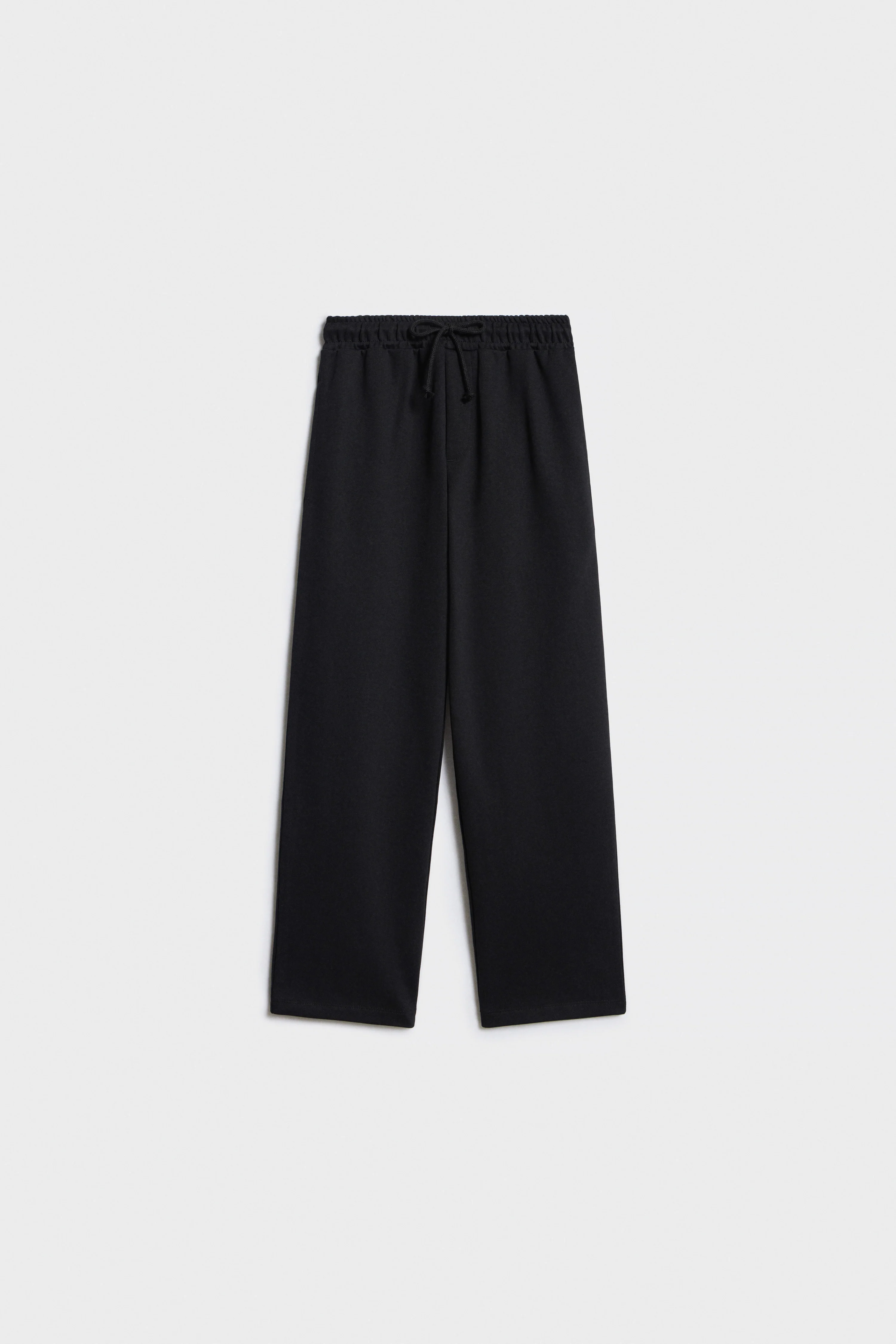 STRAIGHT-FIT JERSEY TROUSERS - Image 4