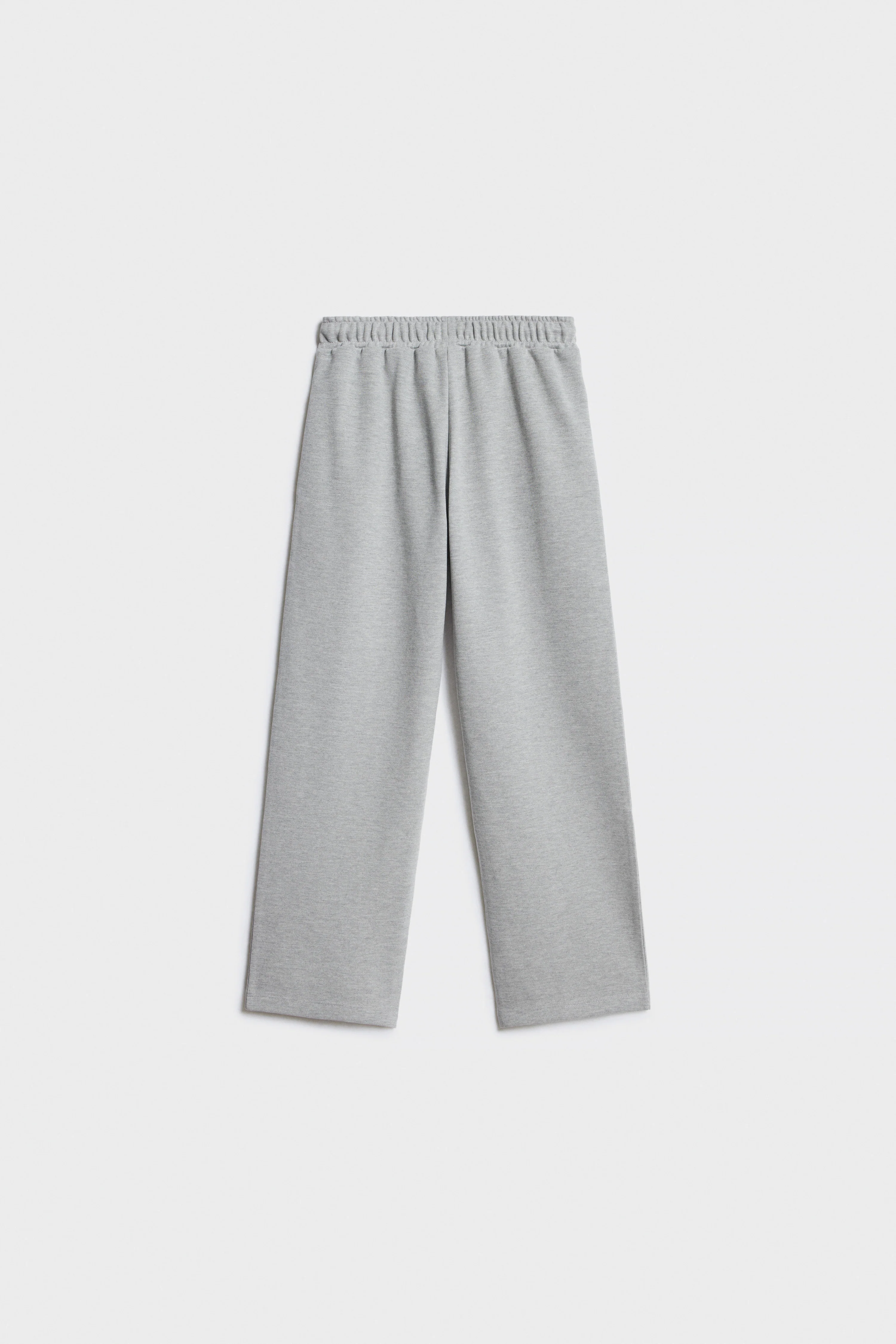 STRAIGHT-FIT JERSEY TROUSERS - Image 5