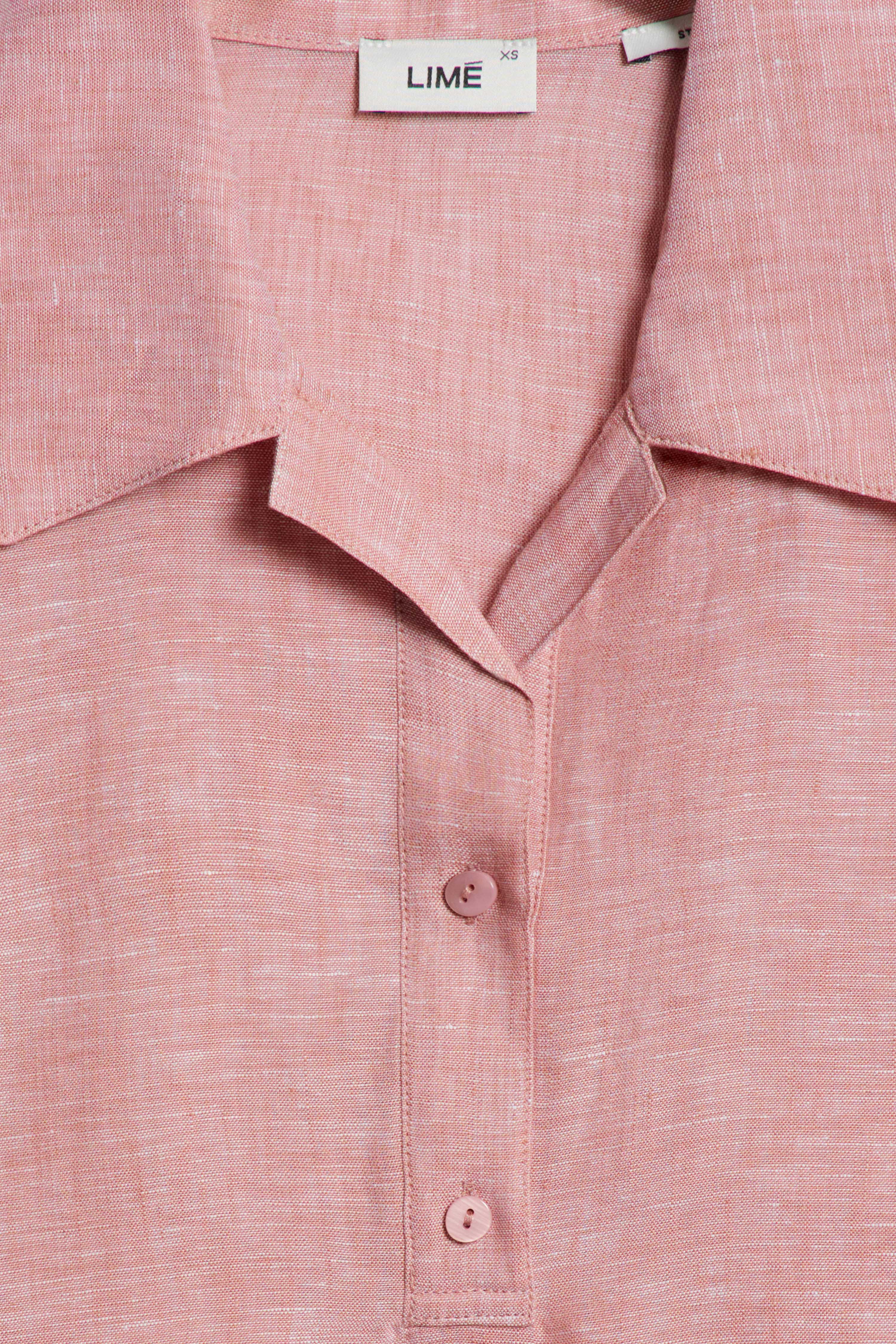 STRAIGHT FIT LINEN BLOUSE - Image 6