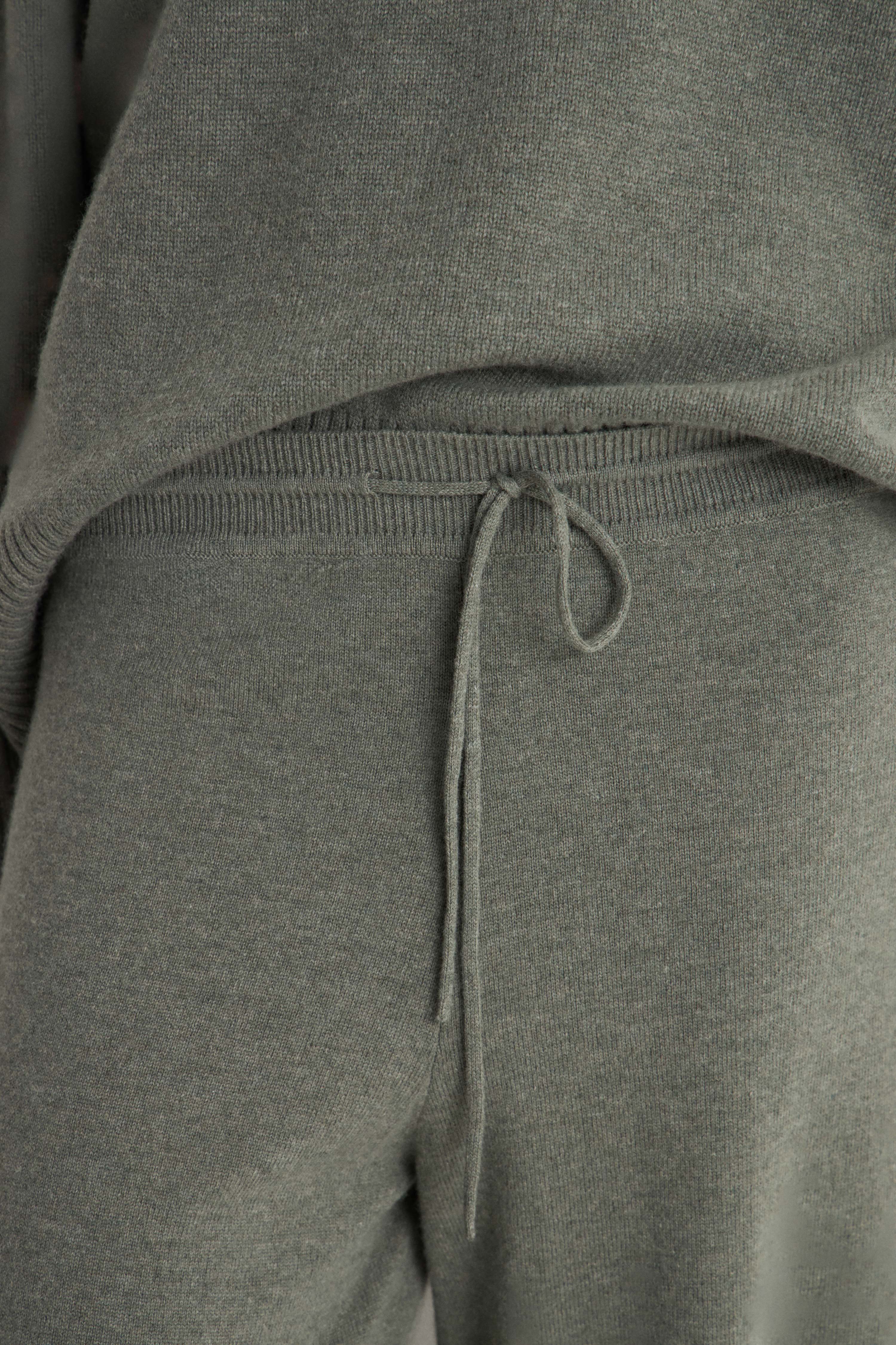 STRAIGHT-LEG 100% WOOL TROUSERS - Image 3
