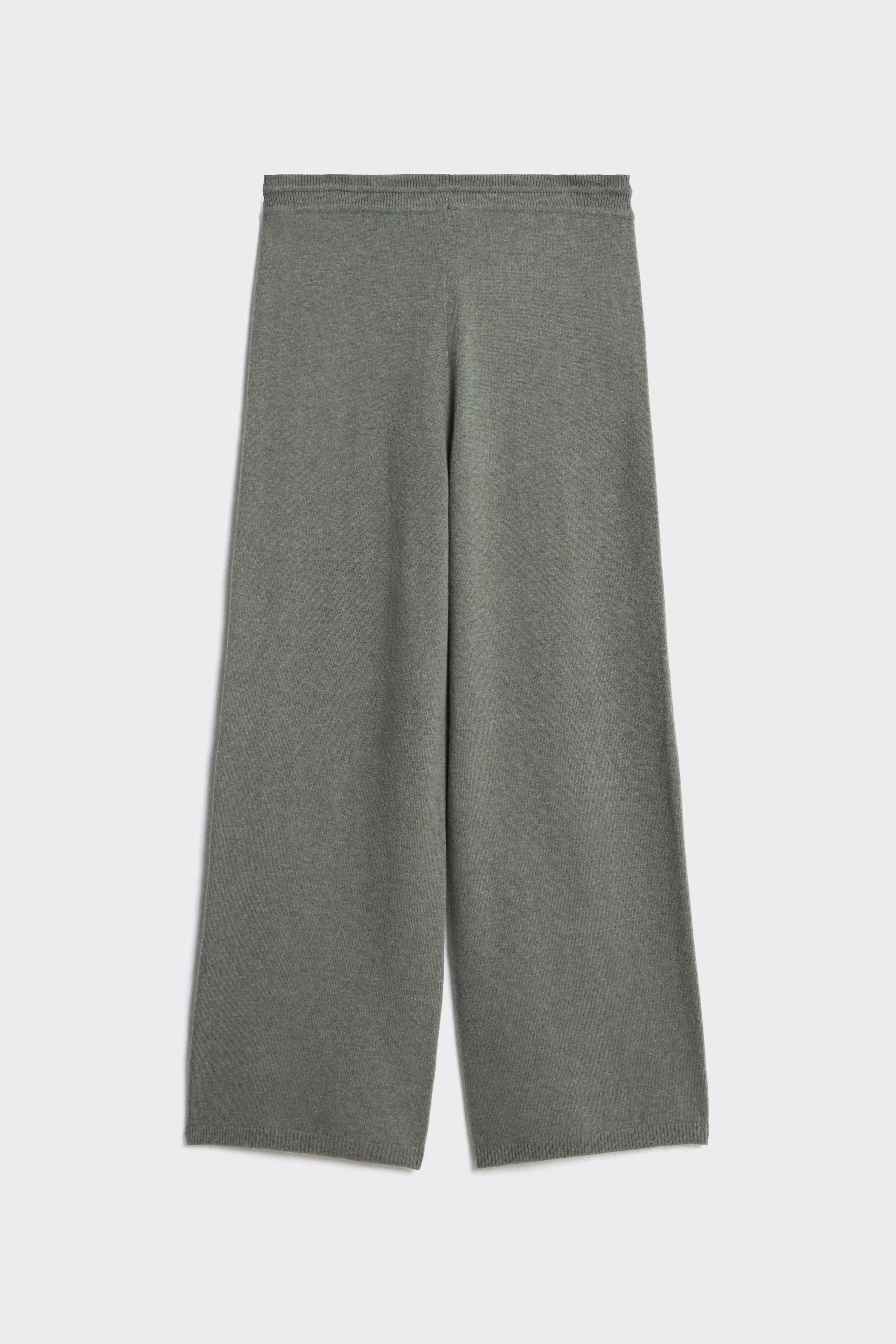 STRAIGHT-LEG 100% WOOL TROUSERS - Image 6
