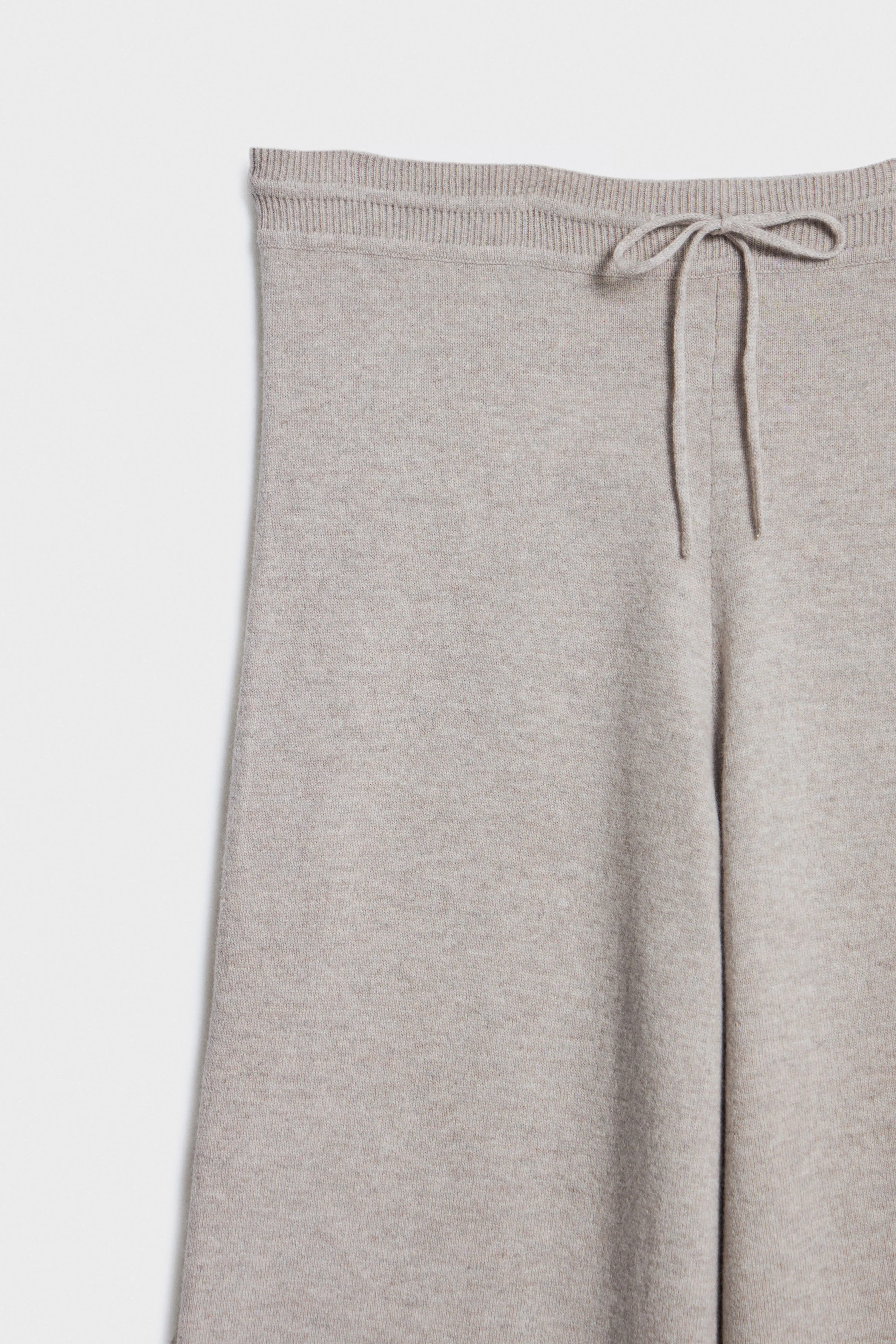 STRAIGHT-LEG 100% WOOL TROUSERS - Image 7