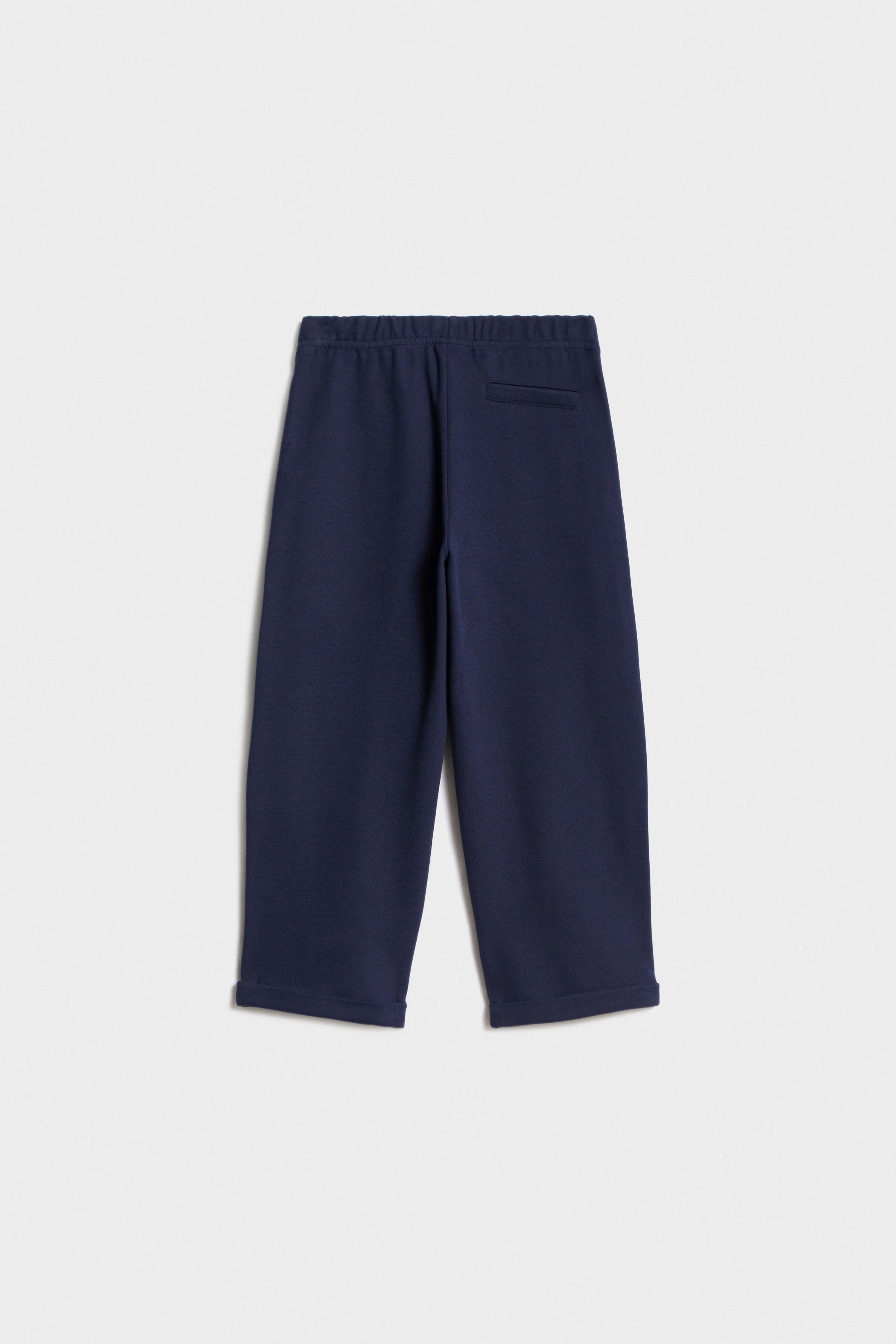 COTTON PIQUÉ TROUSERS - Image 5