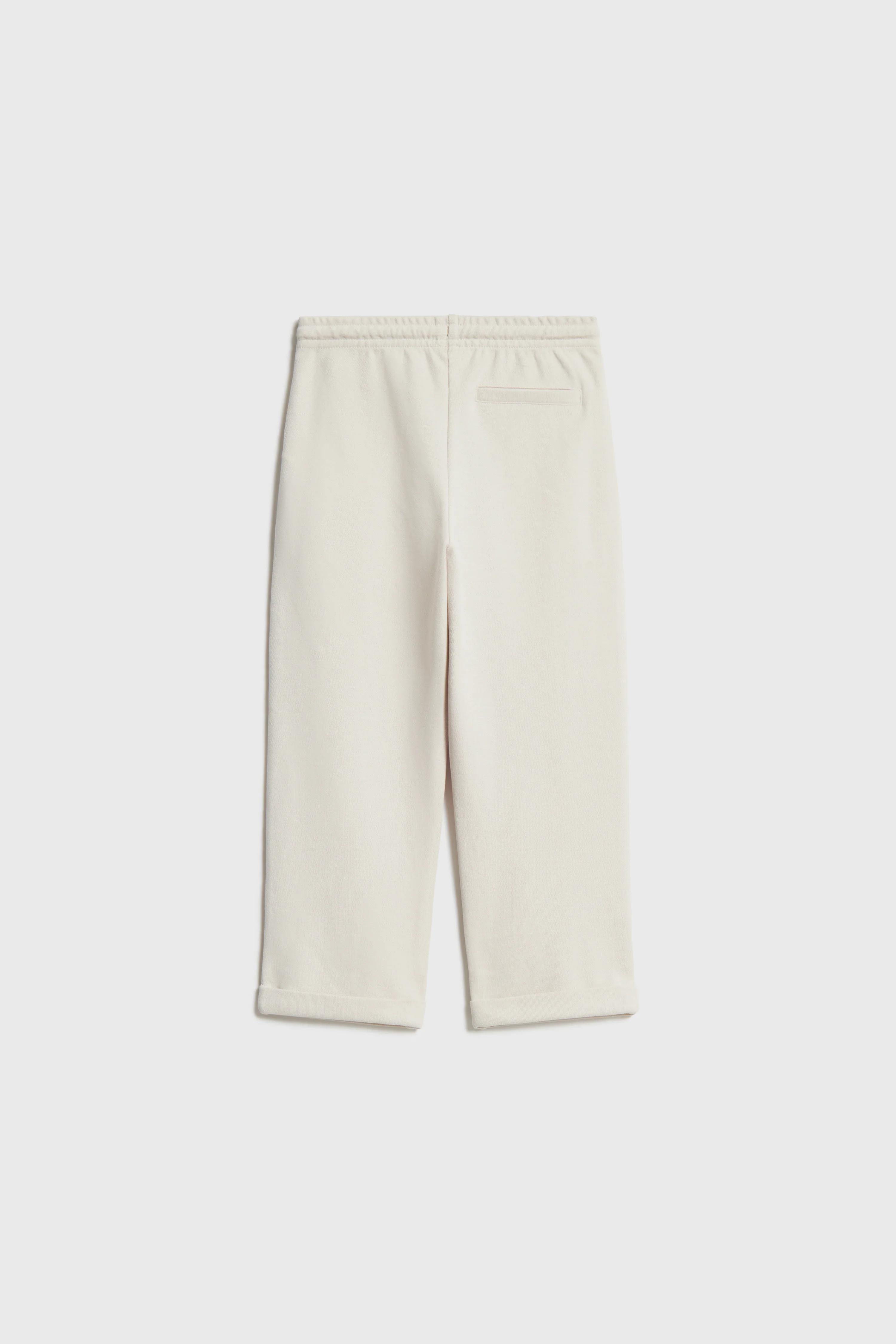 COTTON PIQUÉ TROUSERS - Image 4