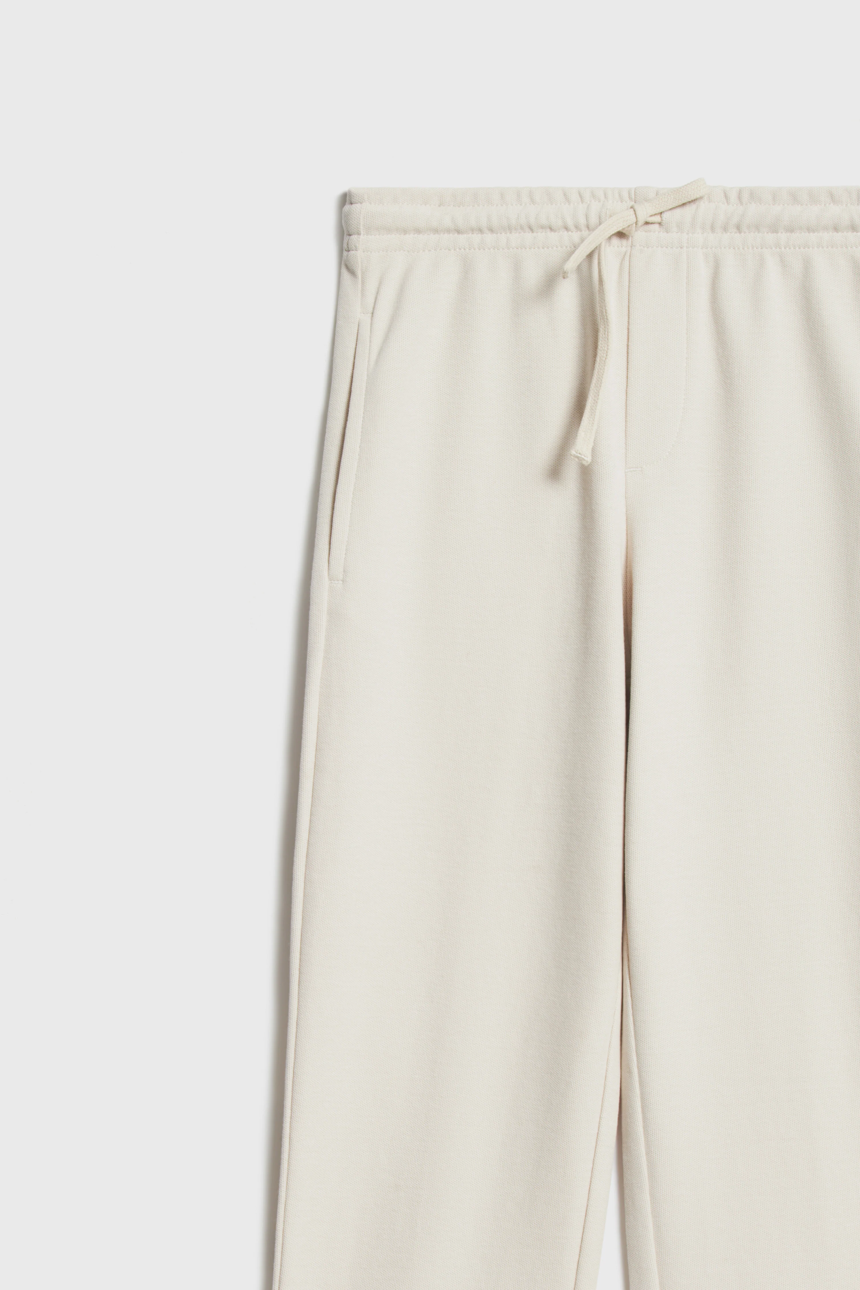 COTTON PIQUÉ TROUSERS - Image 5
