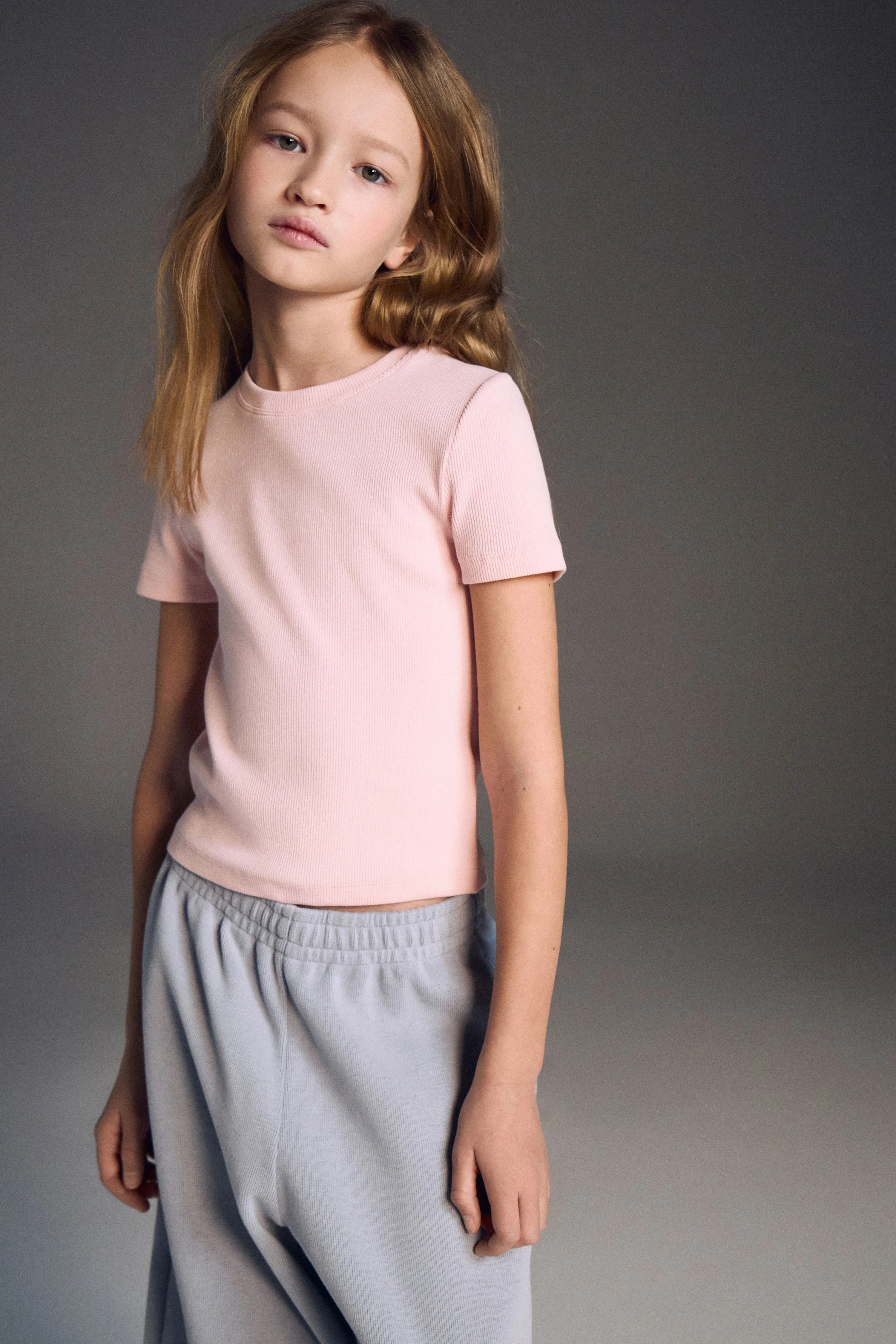 RIBBED COTTON T-SHIRT - Image 2
