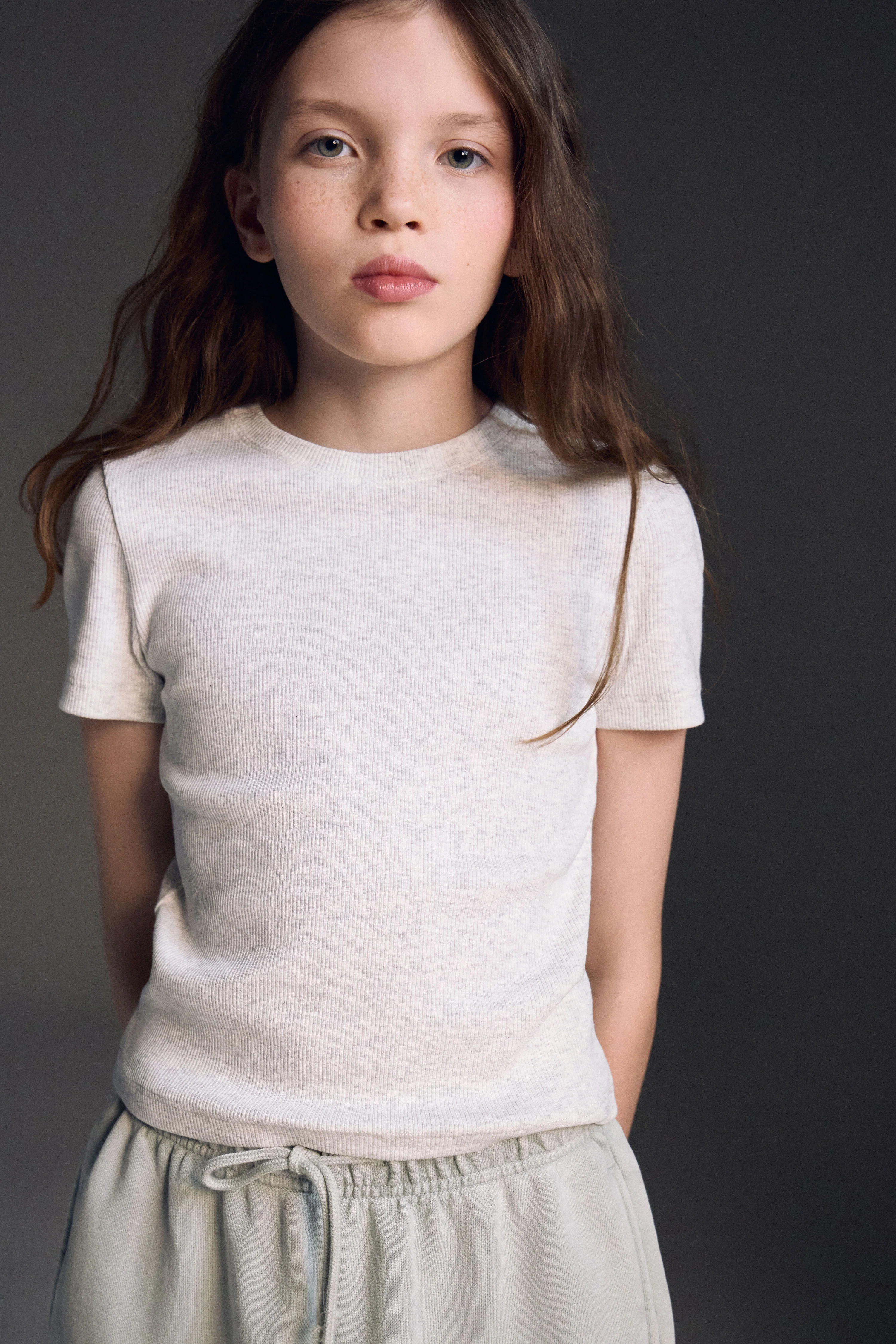 RIBBED COTTON T-SHIRT - Image 3