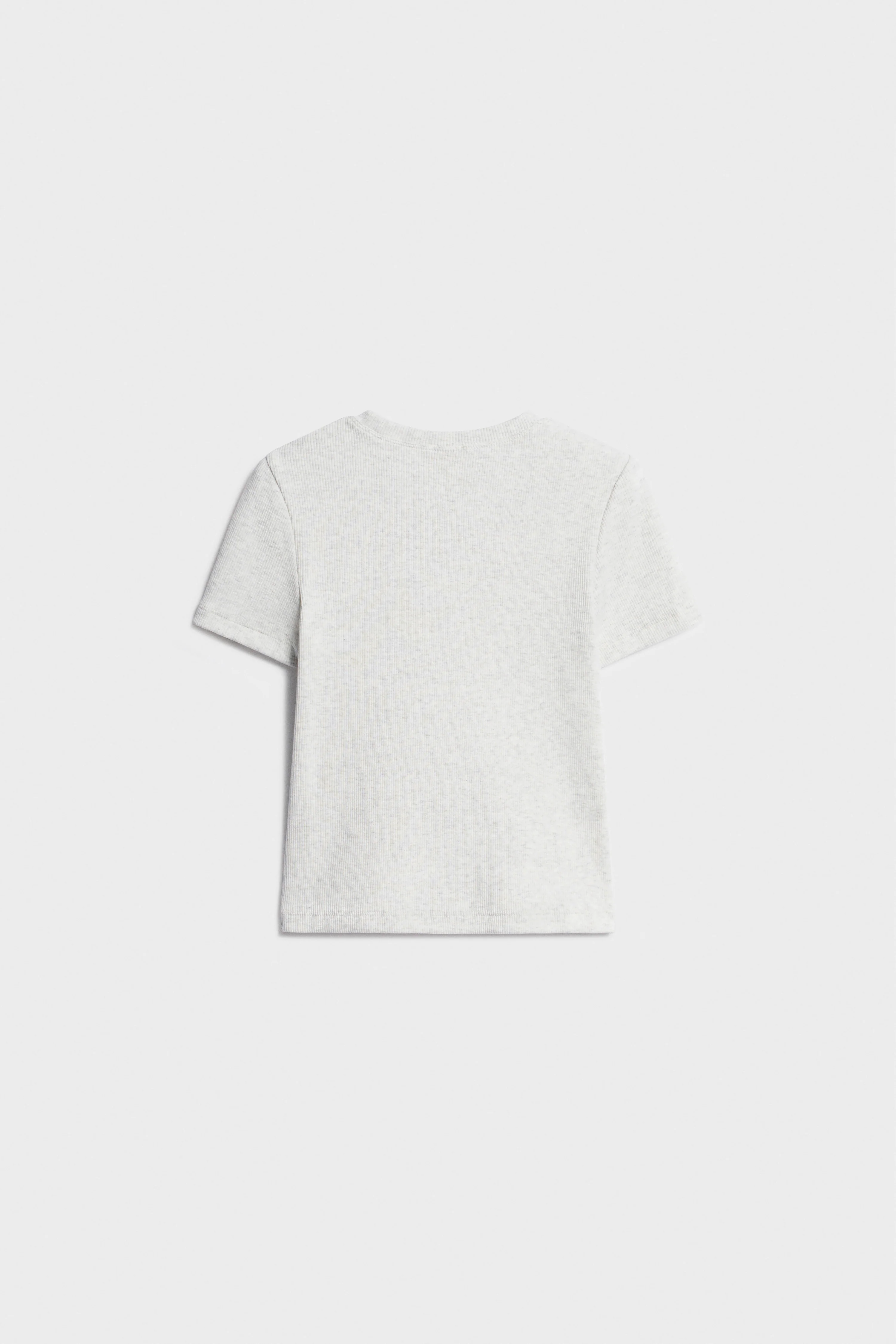RIBBED COTTON T-SHIRT - Image 5